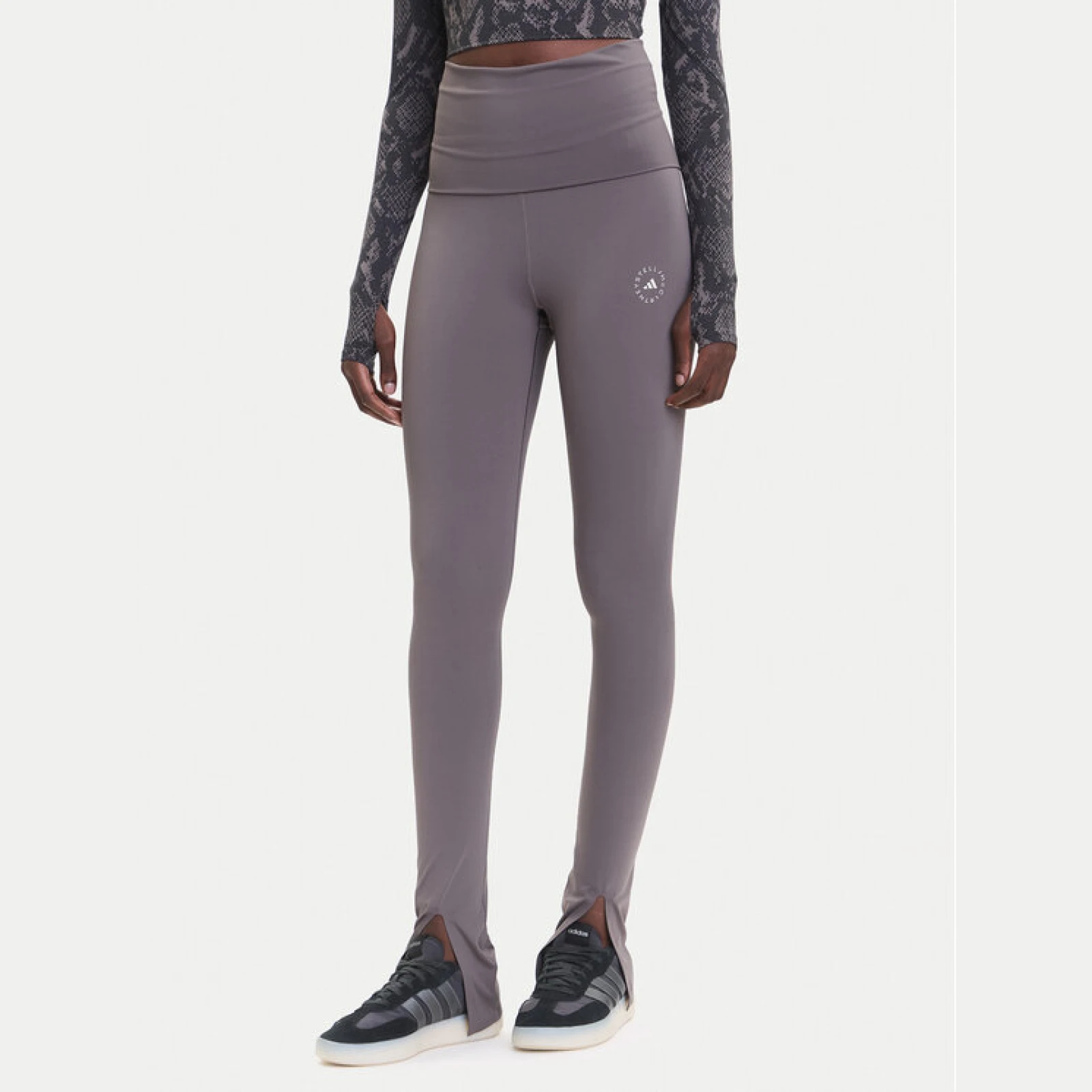 adidas by Stella McCartney Pajkice True Strength JX4321 Vijolična Slim Fit - Velikost: M | Barva: fialová | Starostna skupina: Odrasli | Spol: Ženske · záber 2
