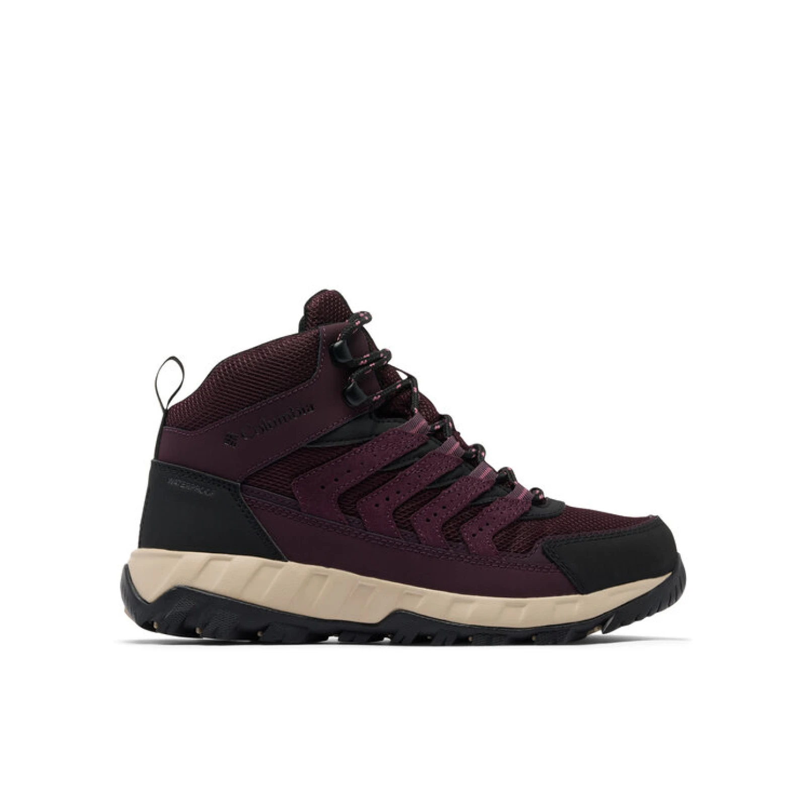 Columbia Trekking čevlji Strata Trail Mid 2078561 Bordo rdeča · záber 2