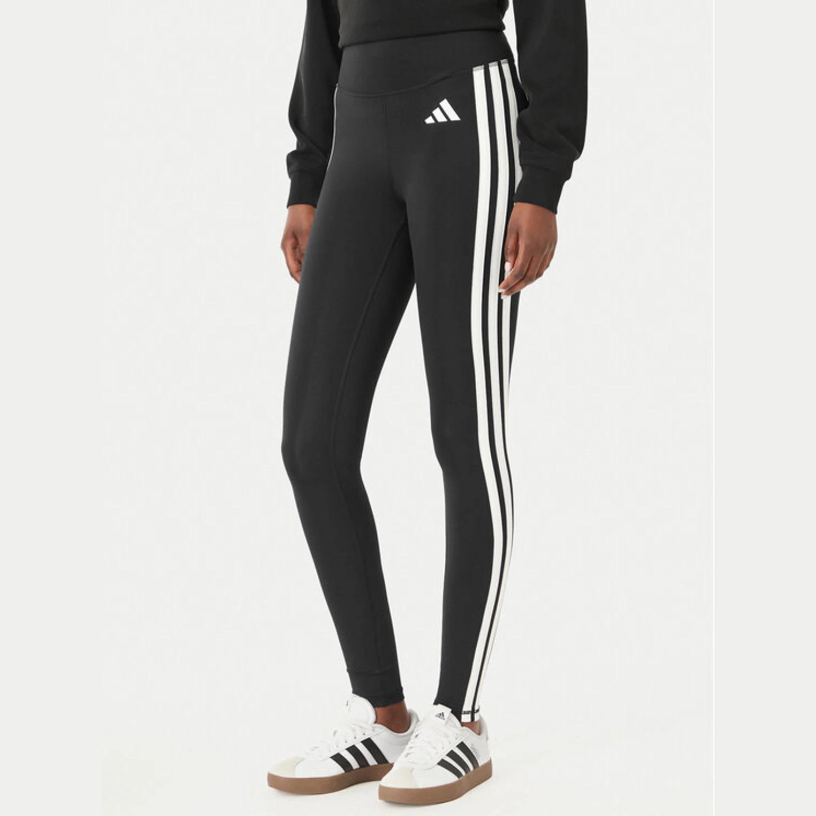 adidas Pajkice Optime Essentials Workout JD6545 Črna Slim Fit - Velikost: S | Barva: čierna | Starostna skupina: Odrasli | Spol: Ženske · záber 2