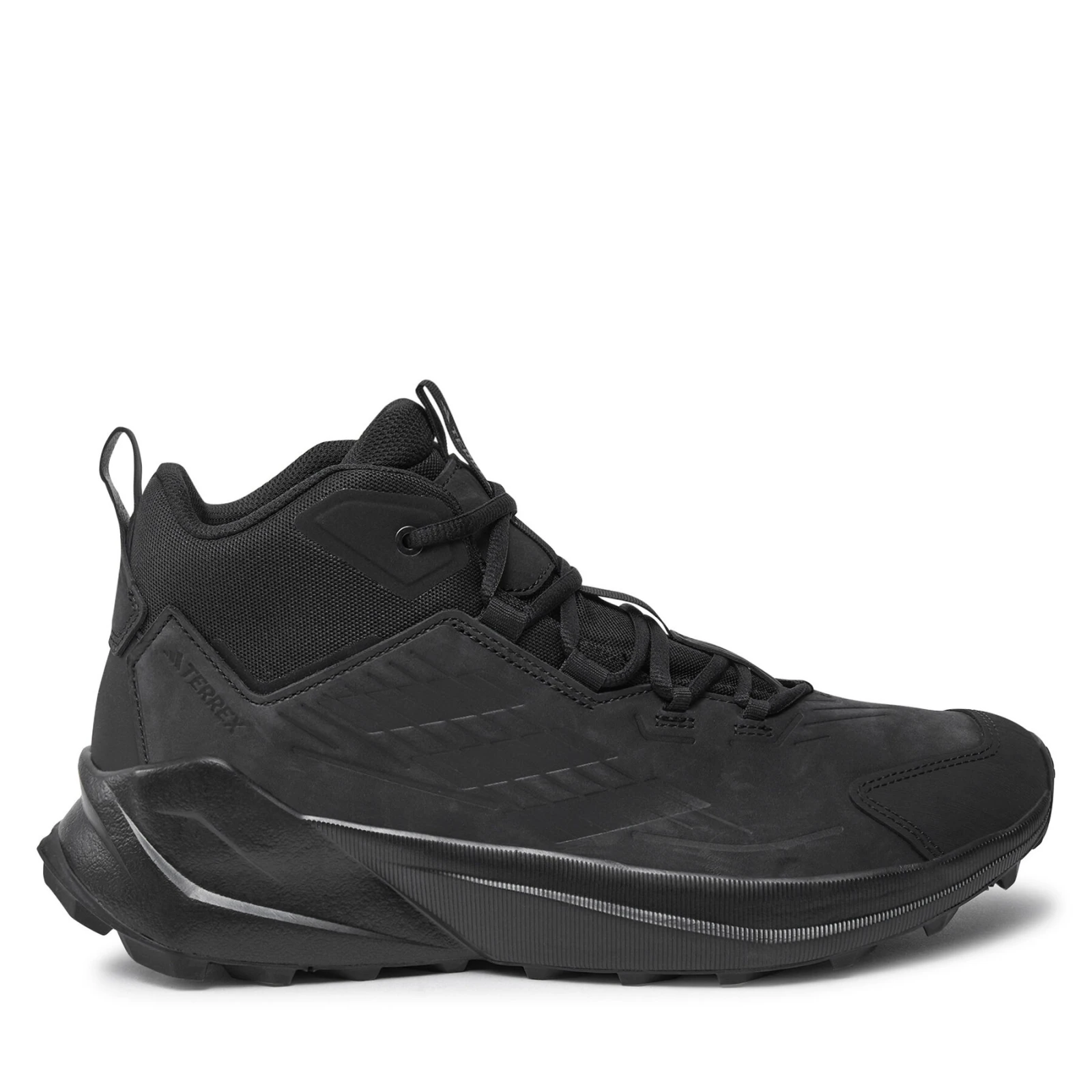 Trekking čevlji adidas Terrex Trailmaker 2.0 Mid Leather Hiking ID0888 Črna - Velikost: 41 ⅓ | Barva: čierna | Starostna skupina: Odrasli | Spol: Moški · záber 2