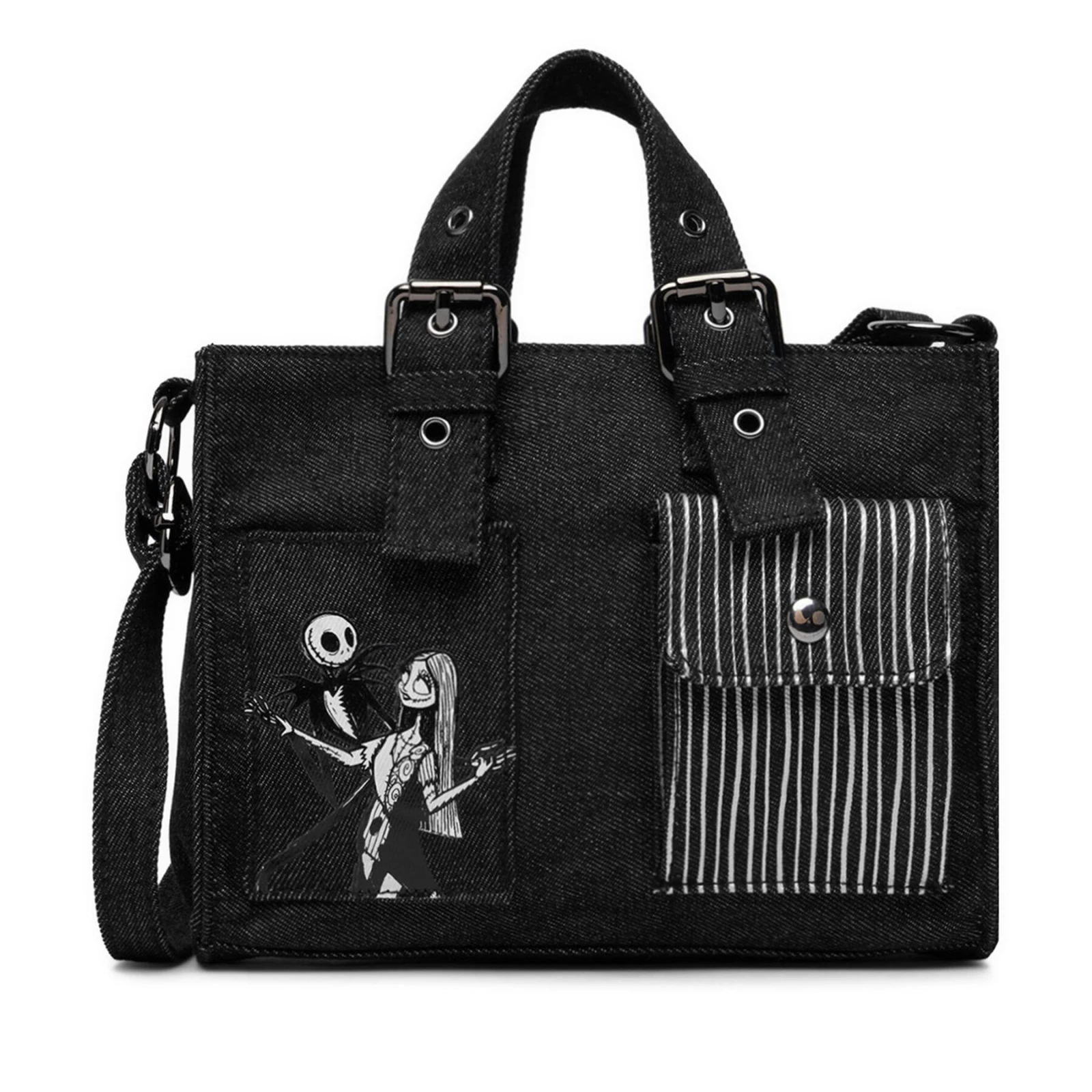 Ročna torba NIGHTMARE BEFORE CHRISTMAS CEO-ACCCS-AW26-304DNBC Črna · záber 2