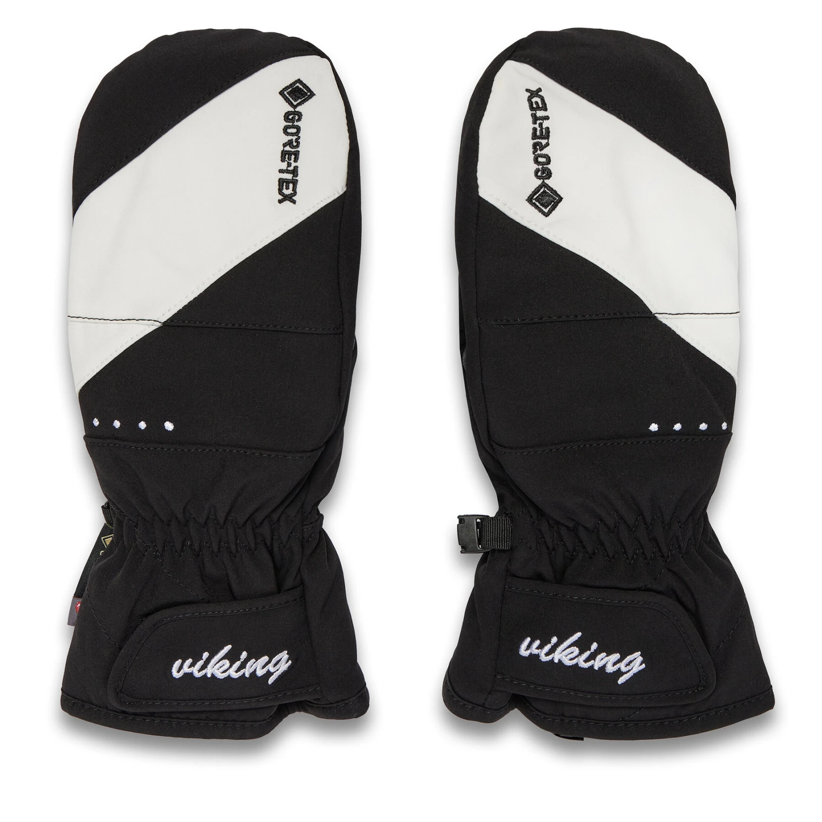Smučarske rokavice Viking Sherpa GTX Mitten Ski 150/22/0077/01 Črna - Velikost: 6 | Barva: čierna | Starostna skupina: Odrasli | Spol: Ženski · záber 2