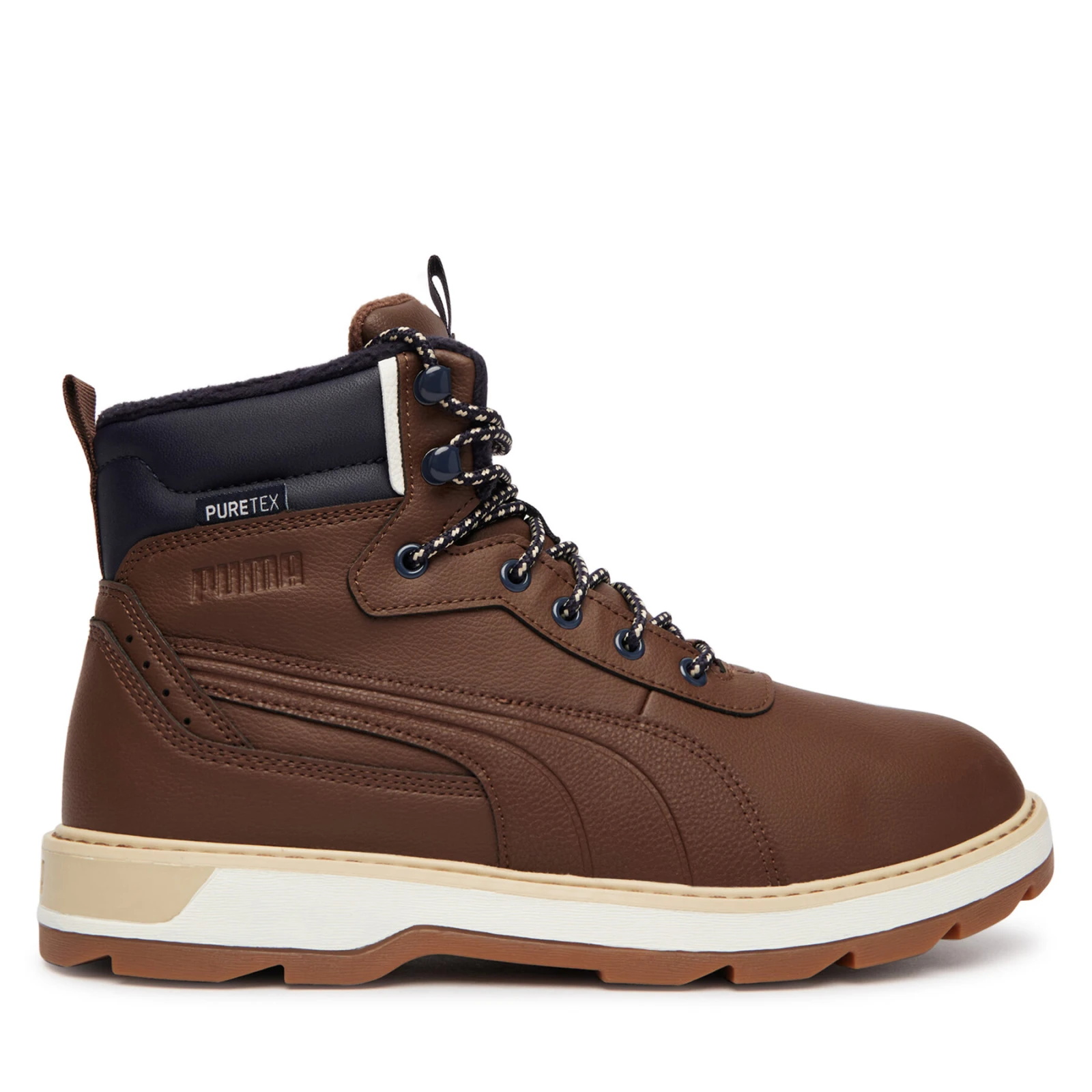 Pohodni čevlji Puma Desierto v3 Puretex 393928 Temno rjava · záber 2