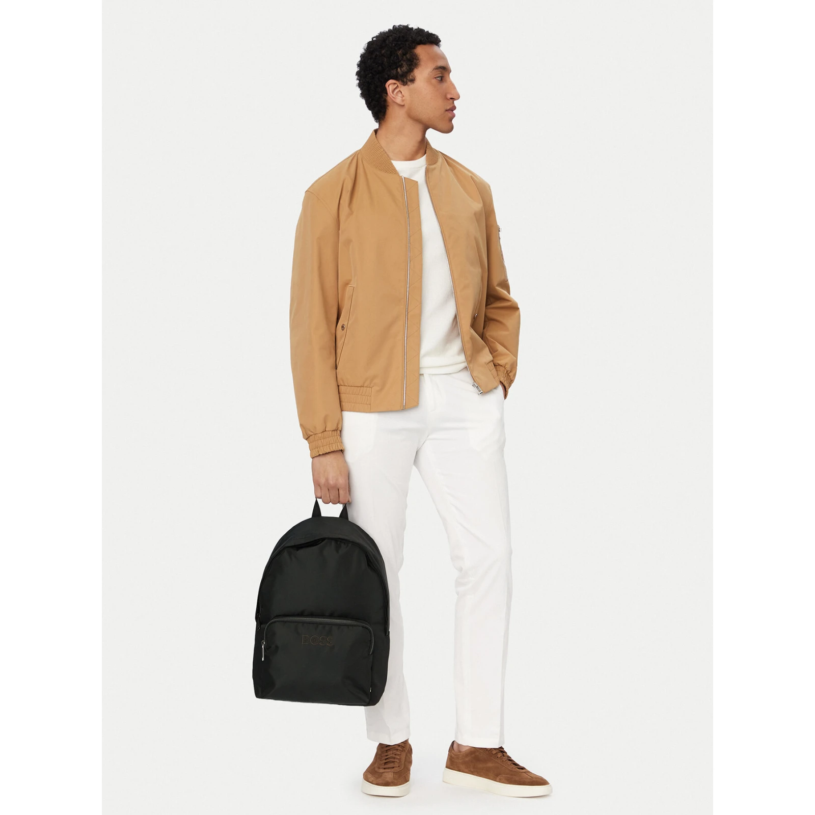 Nahrbtnik BOSS Catch 3.0 Backpack 50511918 Črna · záber 2
