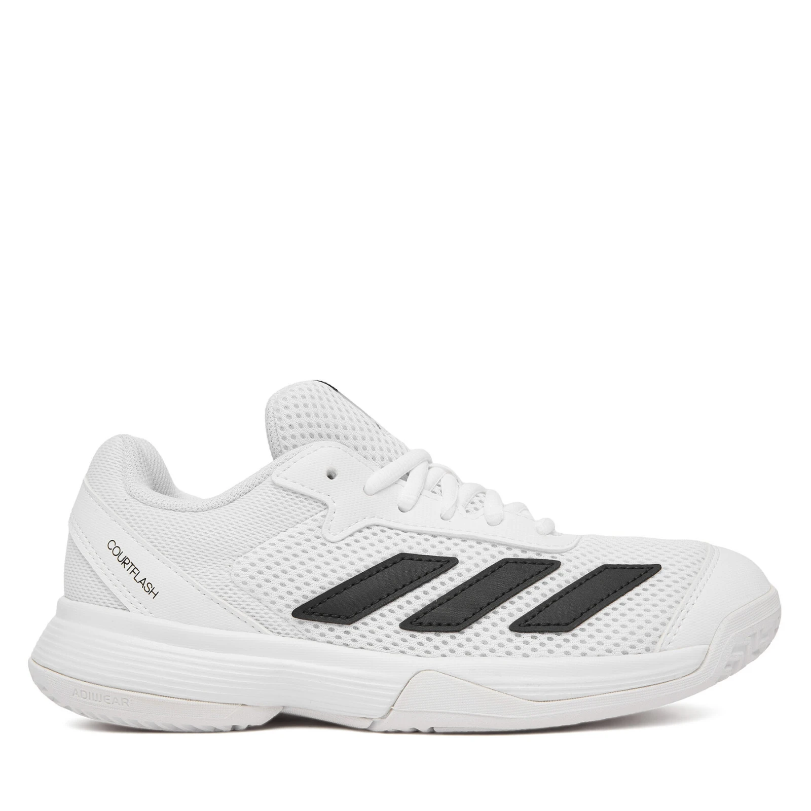 Čevlji za tenis adidas Courtflash Tennis Shoes Kids KK3865 Bela · záber 2