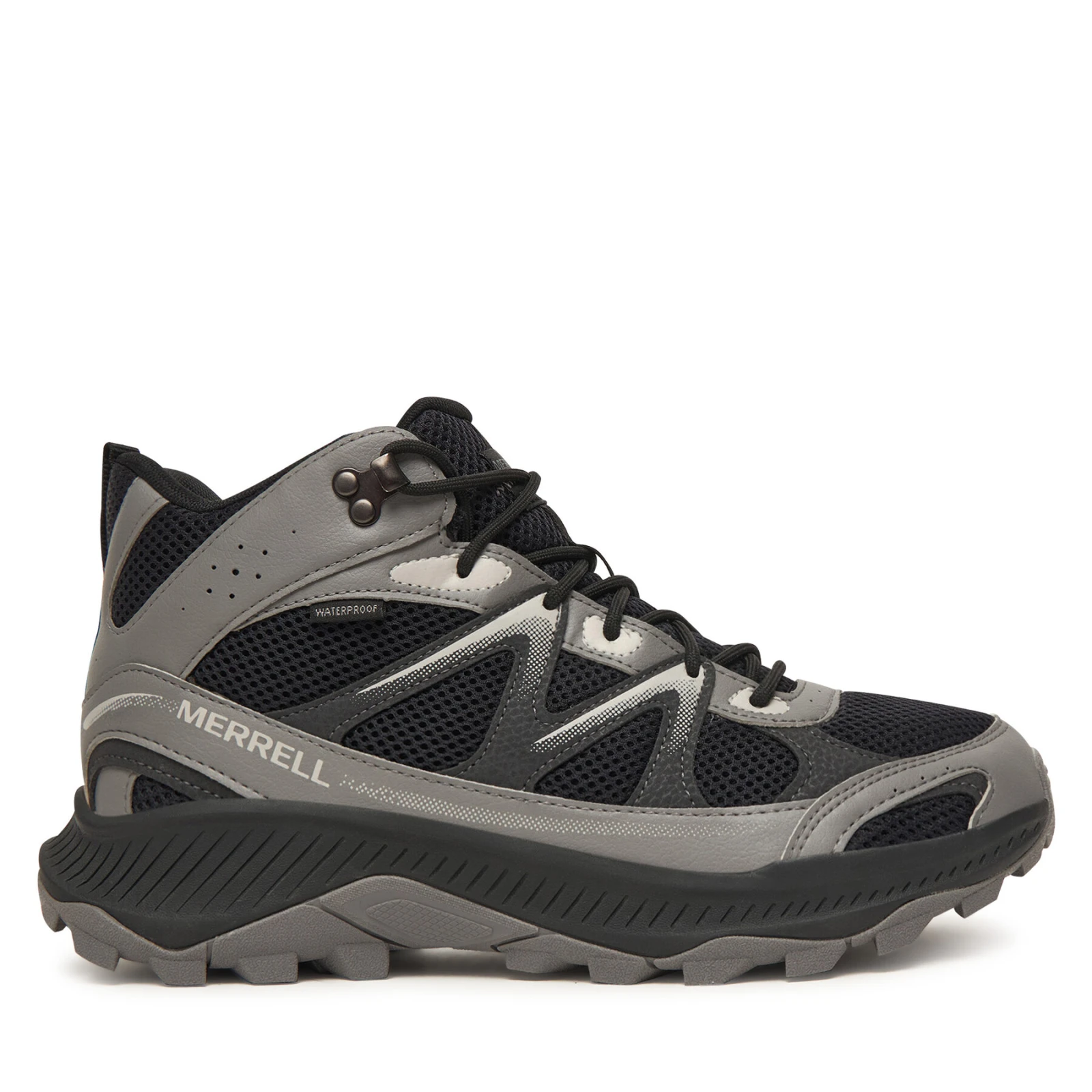 Trekking čevlji Merrell Tempo Exp Mid Waterproof J038275 Siva · záber 2