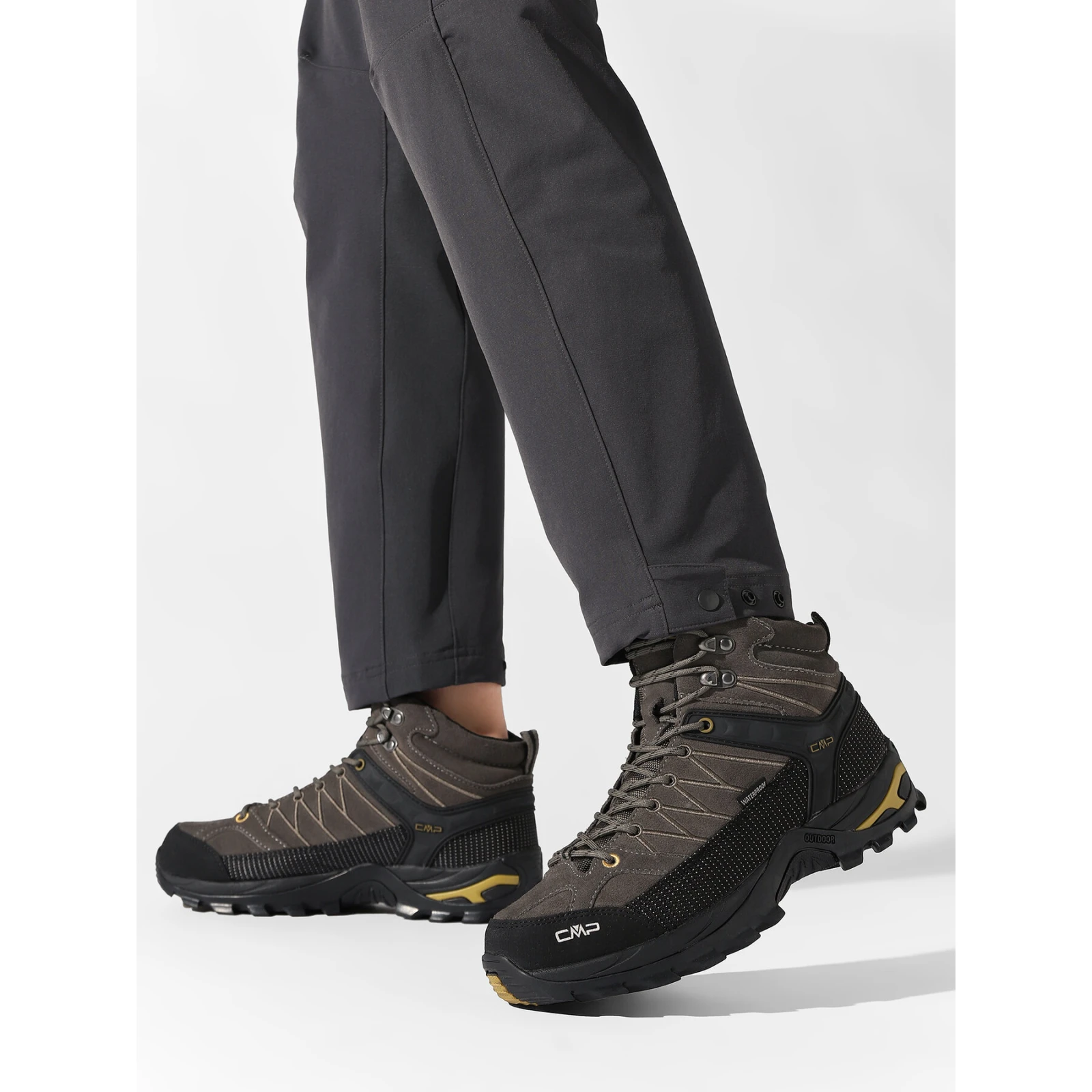 Trekking čevlji CMP Rigel Mid Trekking Shoe Wp 3Q12947 Rjava - Velikost: 41 | Barva: hnedá | Starostna skupina: Odrasli | Spol: Moški · záber 2
