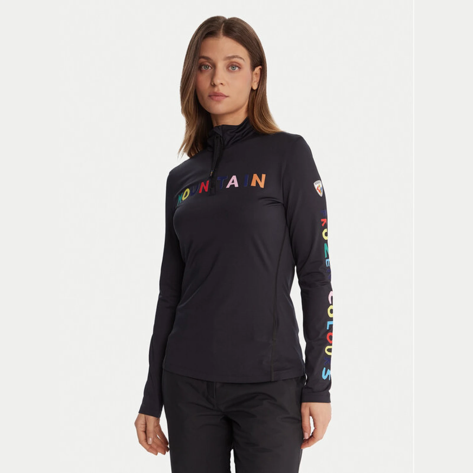 Rossignol Športna jopa RLOWL11 Črna Slim Fit · záber 2