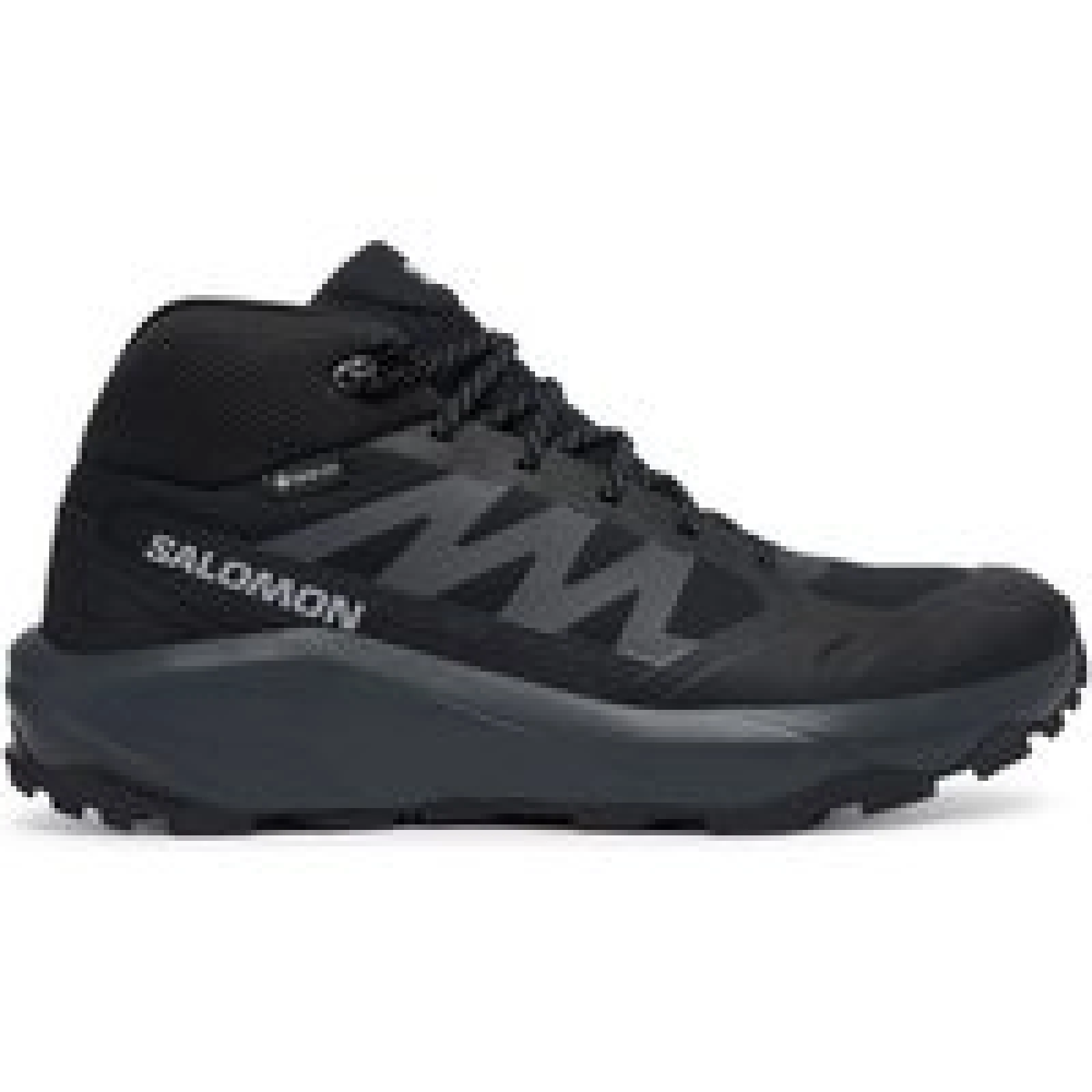 Trekking čevlji Salomon Outscape Mid Gtx GORE-TEX L45410600 Črna - Velikost: 44 ⅔ | Barva: čierna | Starostna skupina: Odrasli | Spol: Moški · záber 4