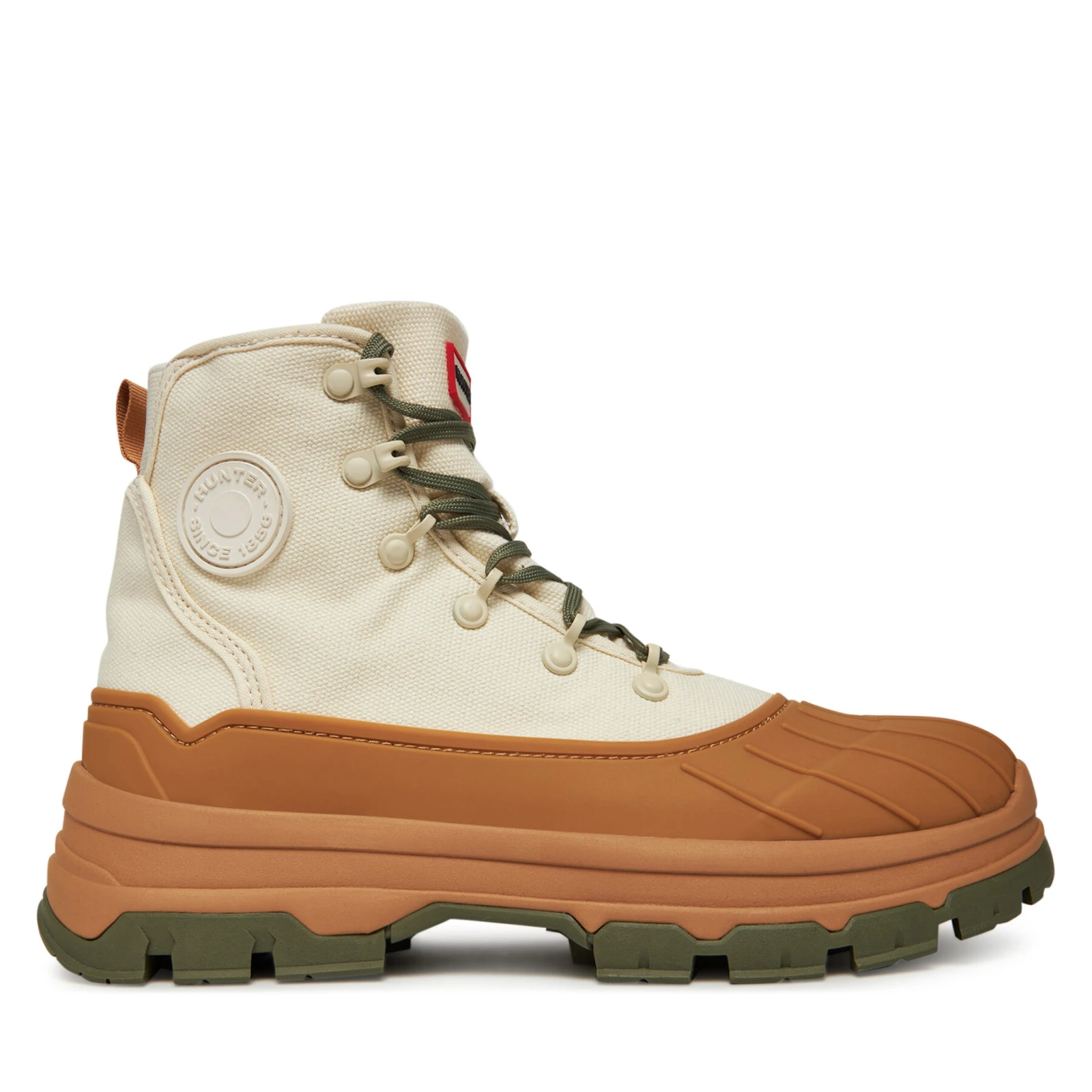 Pohodni čevlji Hunter HFRW0052251 Écru · záber 2