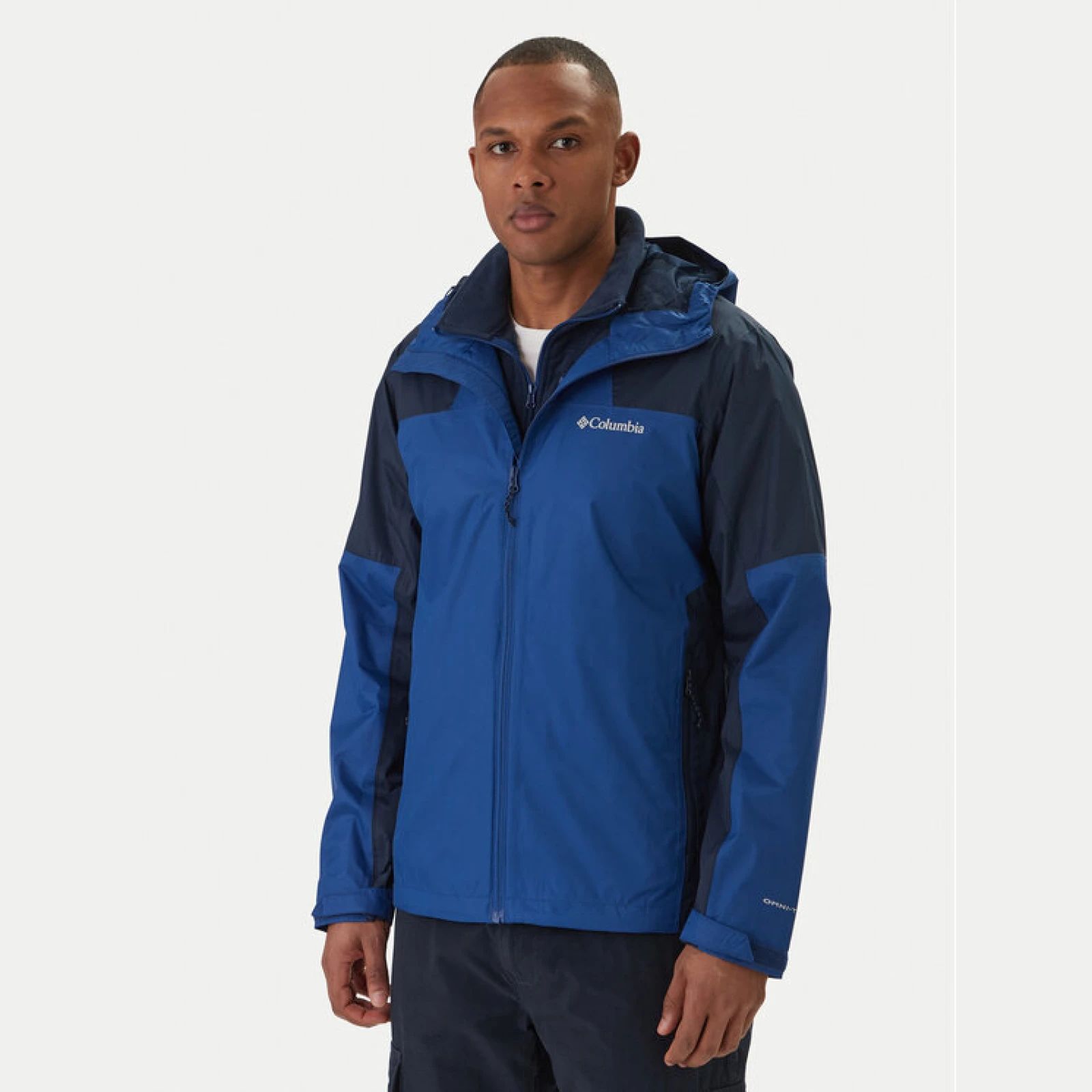 Columbia Pohodna jakna Inner Limits™ III 2071215 Mornarsko modra Regular Fit - Velikost: M | Barva: modrá | Starostna skupina: Odrasli | Spol: Moški · záber 2