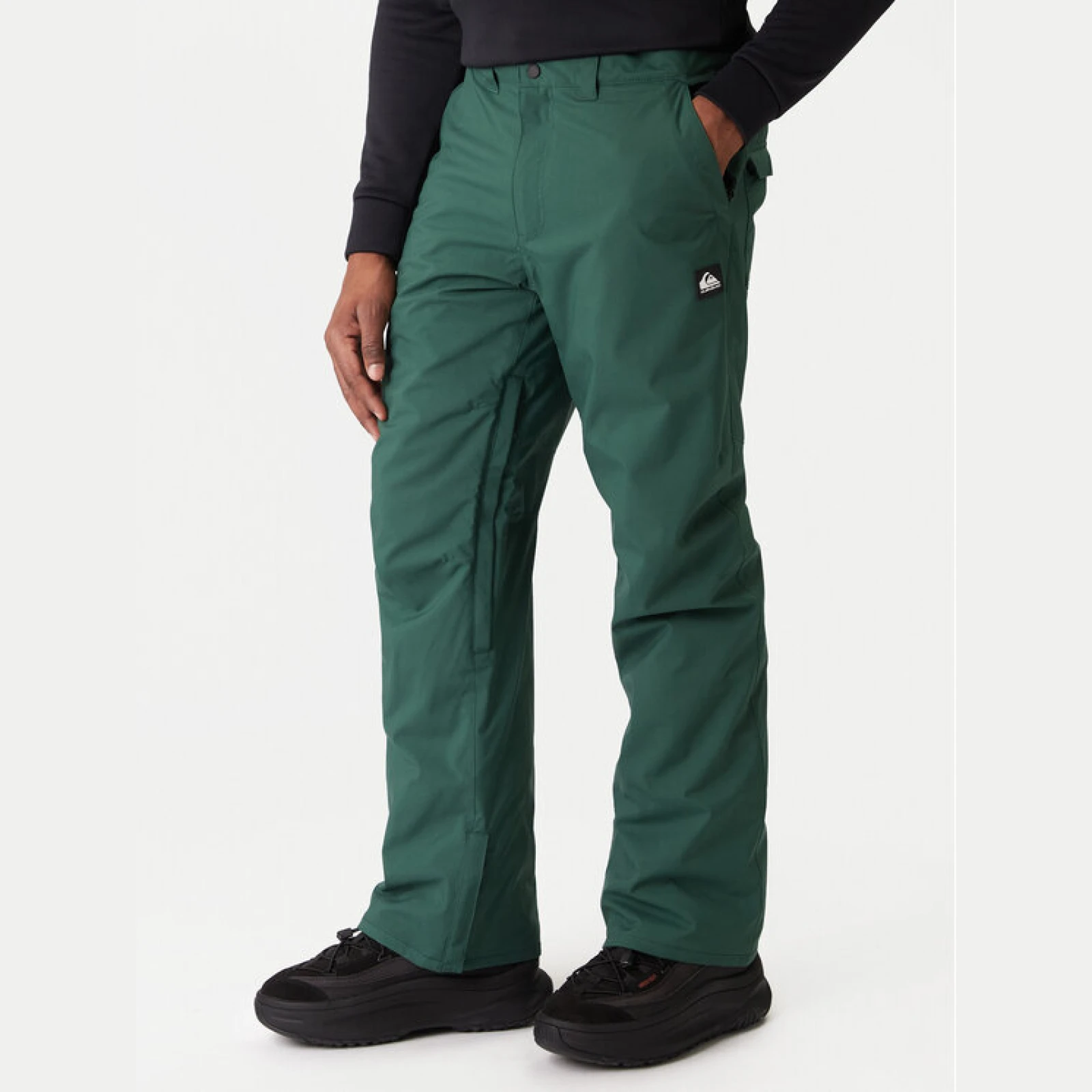 Quiksilver Hlače za snowborad Estate EQYTP03237 Črna Slim Fit · záber 8