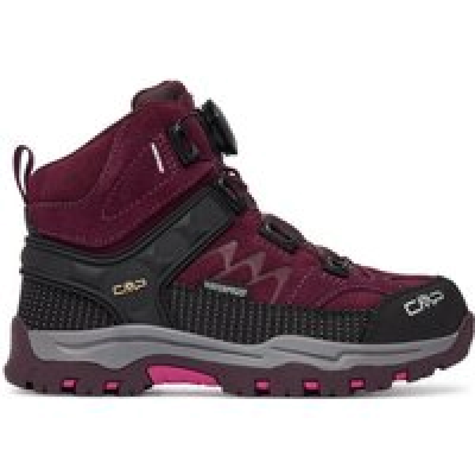 CMP Trekking čevlji Kiruna Mid Fitgo Wp 3Q56784 Bordo rdeča · záber 1