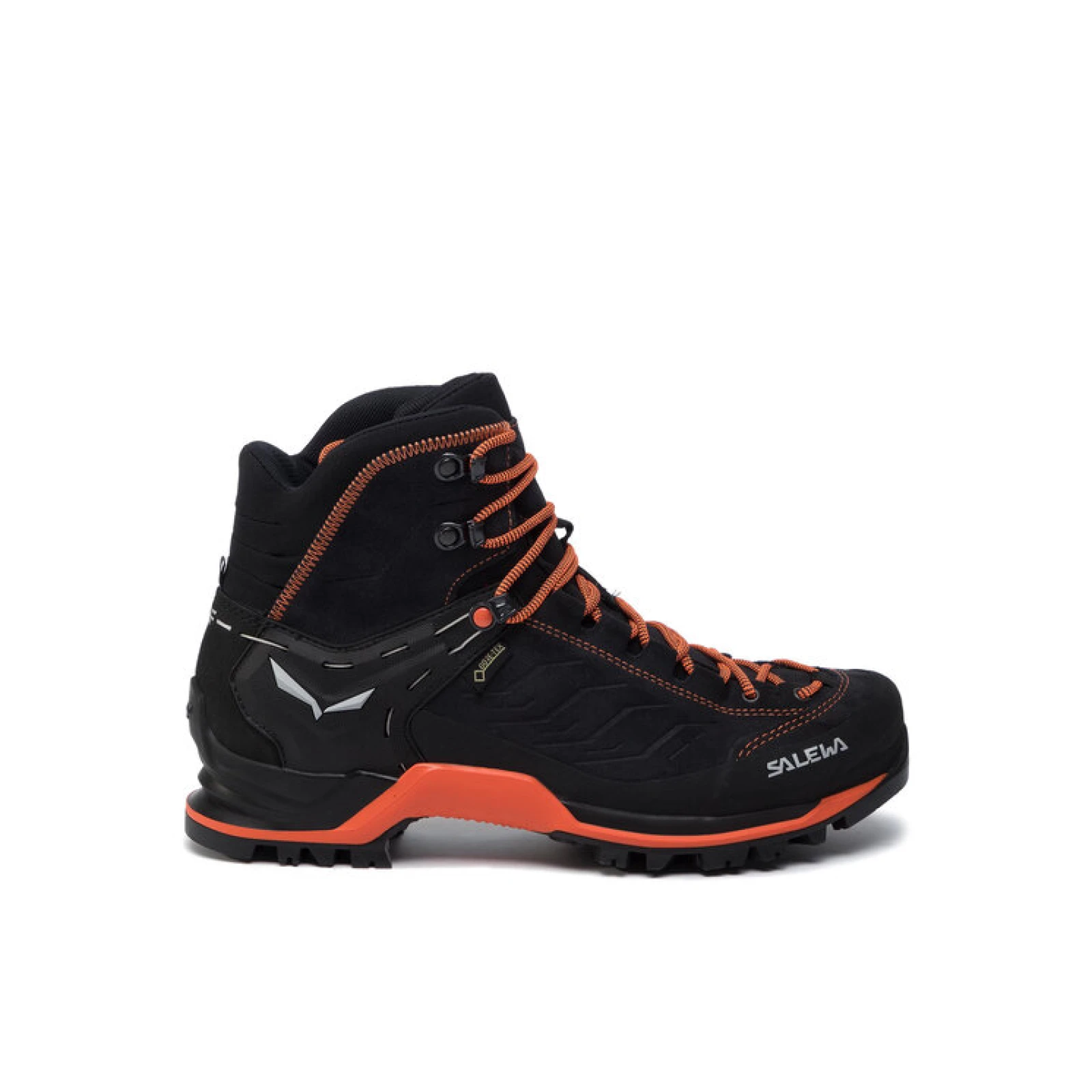 Trekking čevlji Salewa Mtn Trainer Mid Gtx GORE-TEX 63458-0985 Črna - Velikost: 44,5 | Barva: čierna | Starostna skupina: Odrasli | Spol: Moški · záber 4