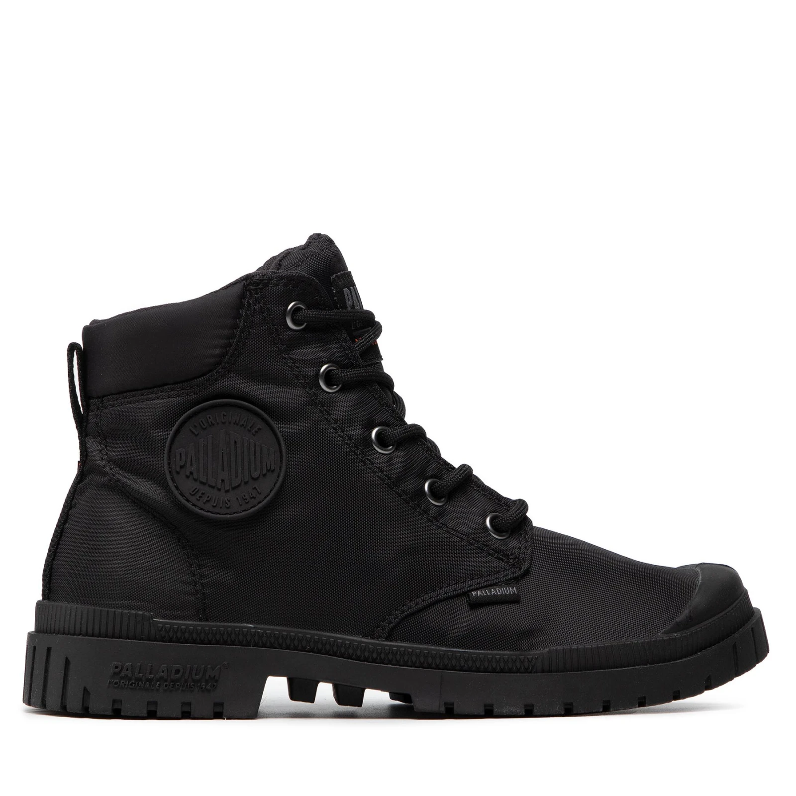 Pohodni čevlji Palladium Pampa Sp20 Cuff Wp+ 76835-008-M Črna · záber 2