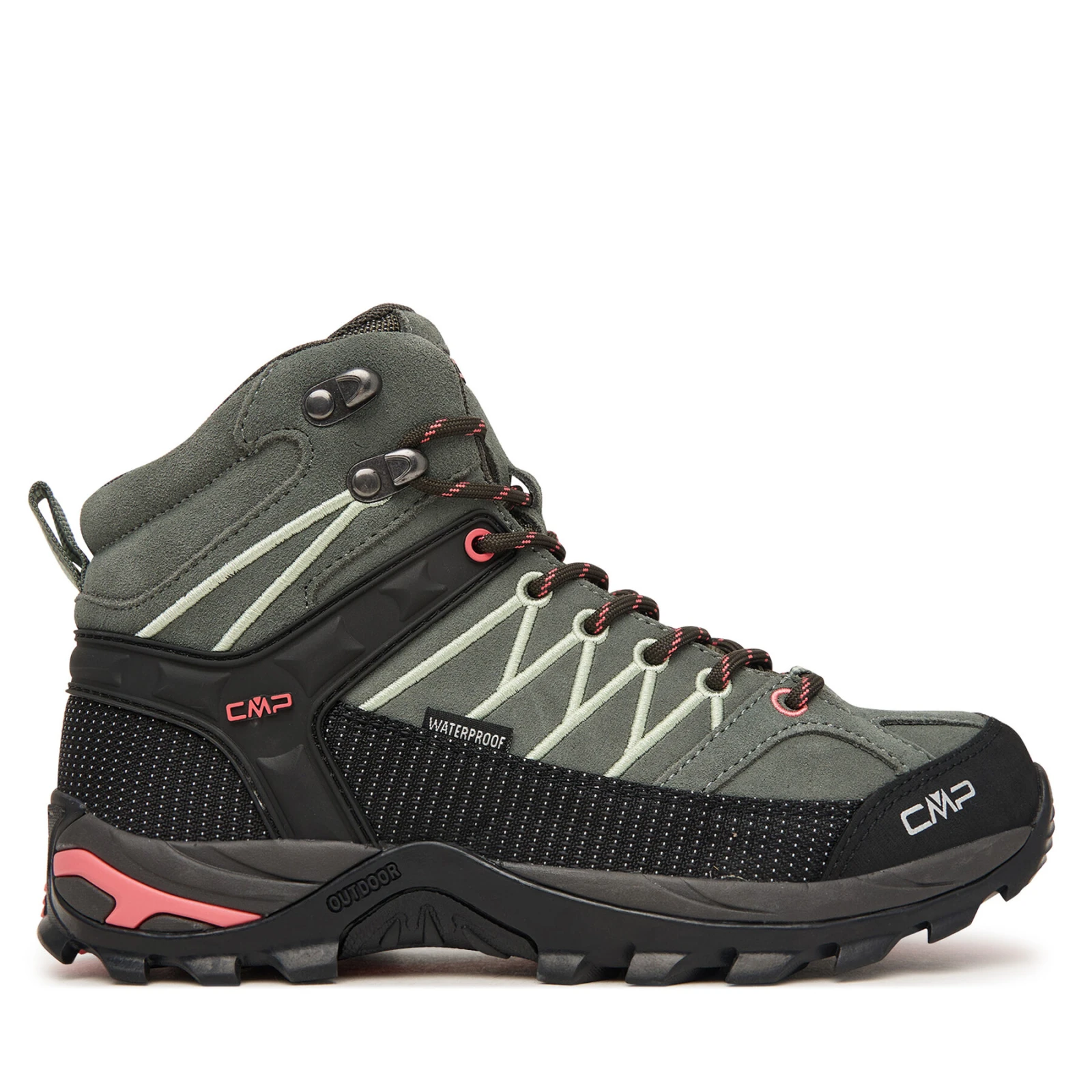 Trekking čevlji CMP Rigel Mid 3Q12946 Temno zelena · záber 8