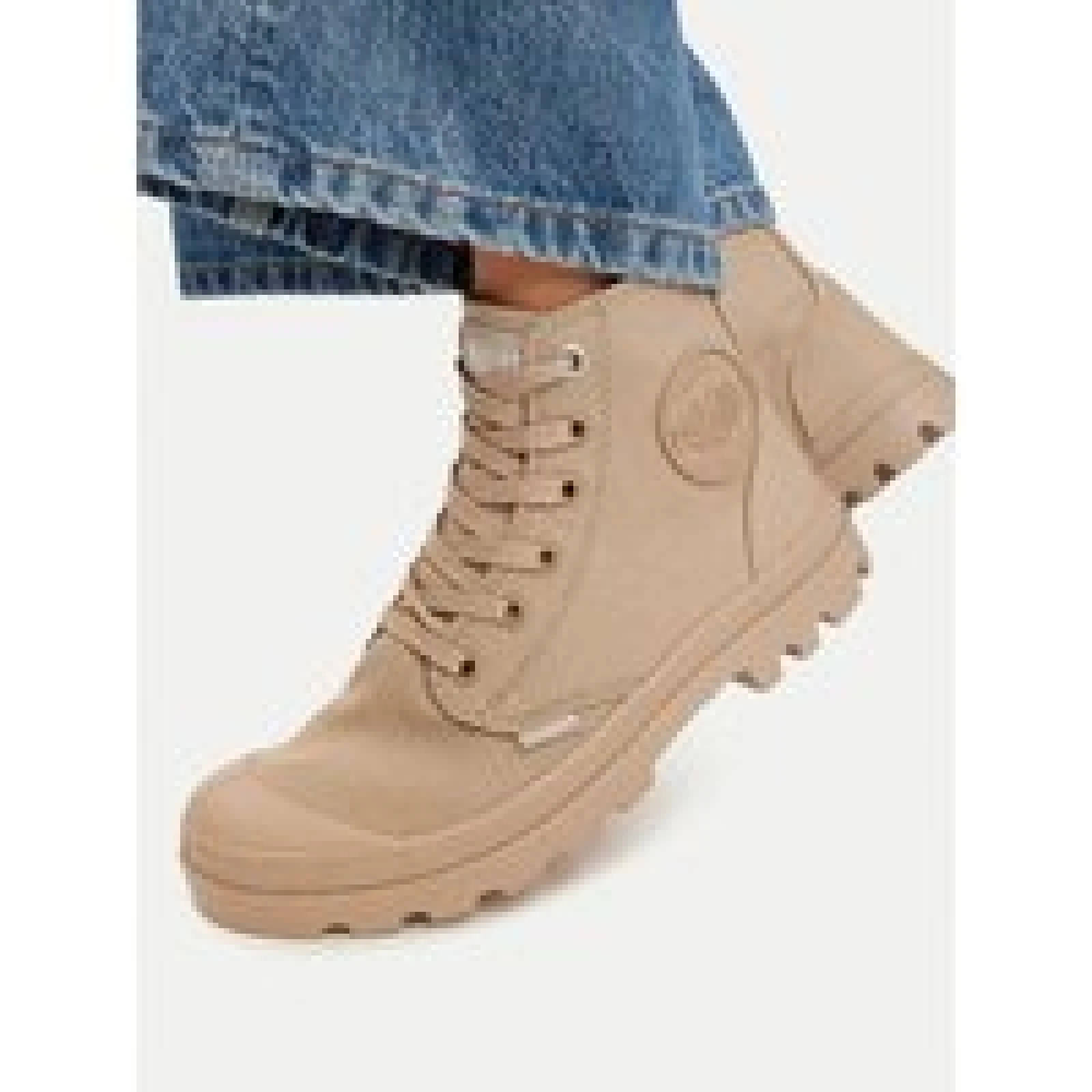 Pohodni čevlji Palladium Pampa Hi mono U 73089-271-M Bež · záber 1