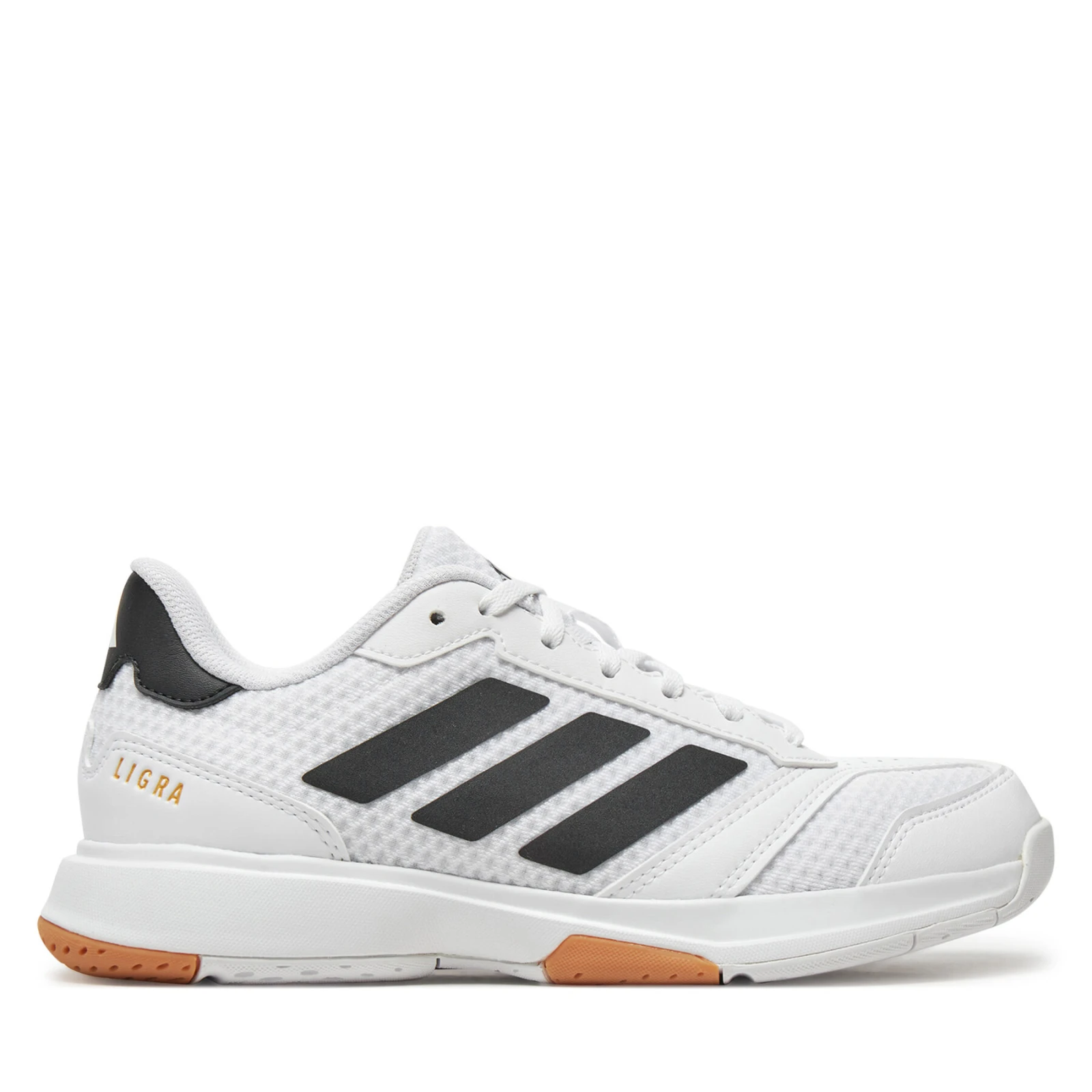 adidas Čevlji za športe v zaprtih prostorih Ligra 8 Indoor Shoes IH8118 Bela - Velikost: 40 ⅔ | Barva: biela | Starostna skupina: Odrasli | Spol: Ženski · záber 4