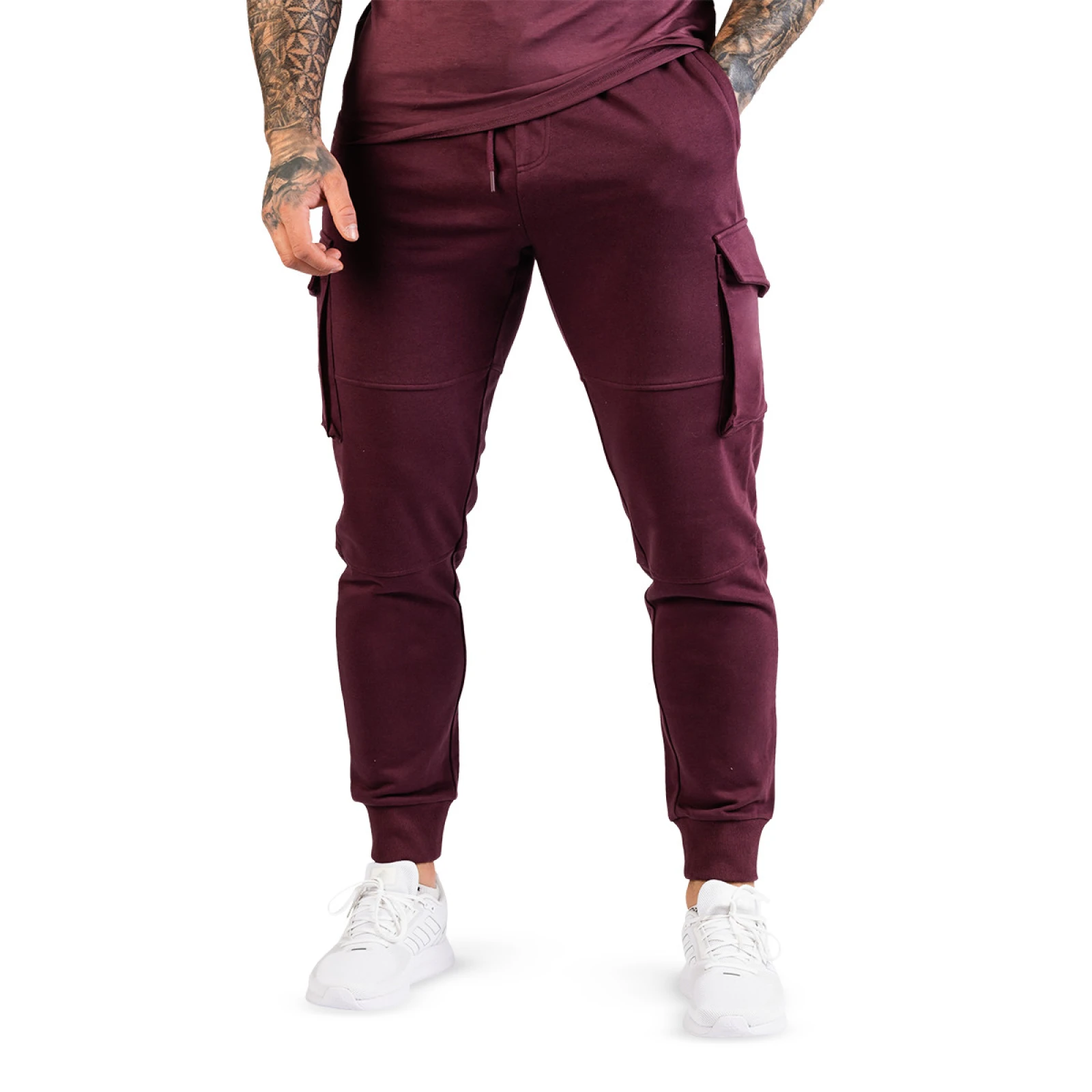 GymBeam Moška trenirka TRN Eggplant - Velikost: L | Starostna skupina: Odrasli · záber 6