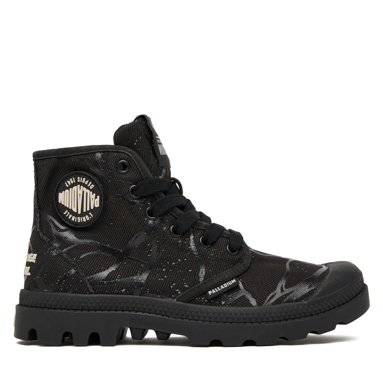 Pohodni čevlji Palladium Pampa Hi Tunnels 94626-008-M Črna - Velikost: 36 | Barva: čierna | Starostna skupina: Odrasli | Spol: Ženski · záber 2