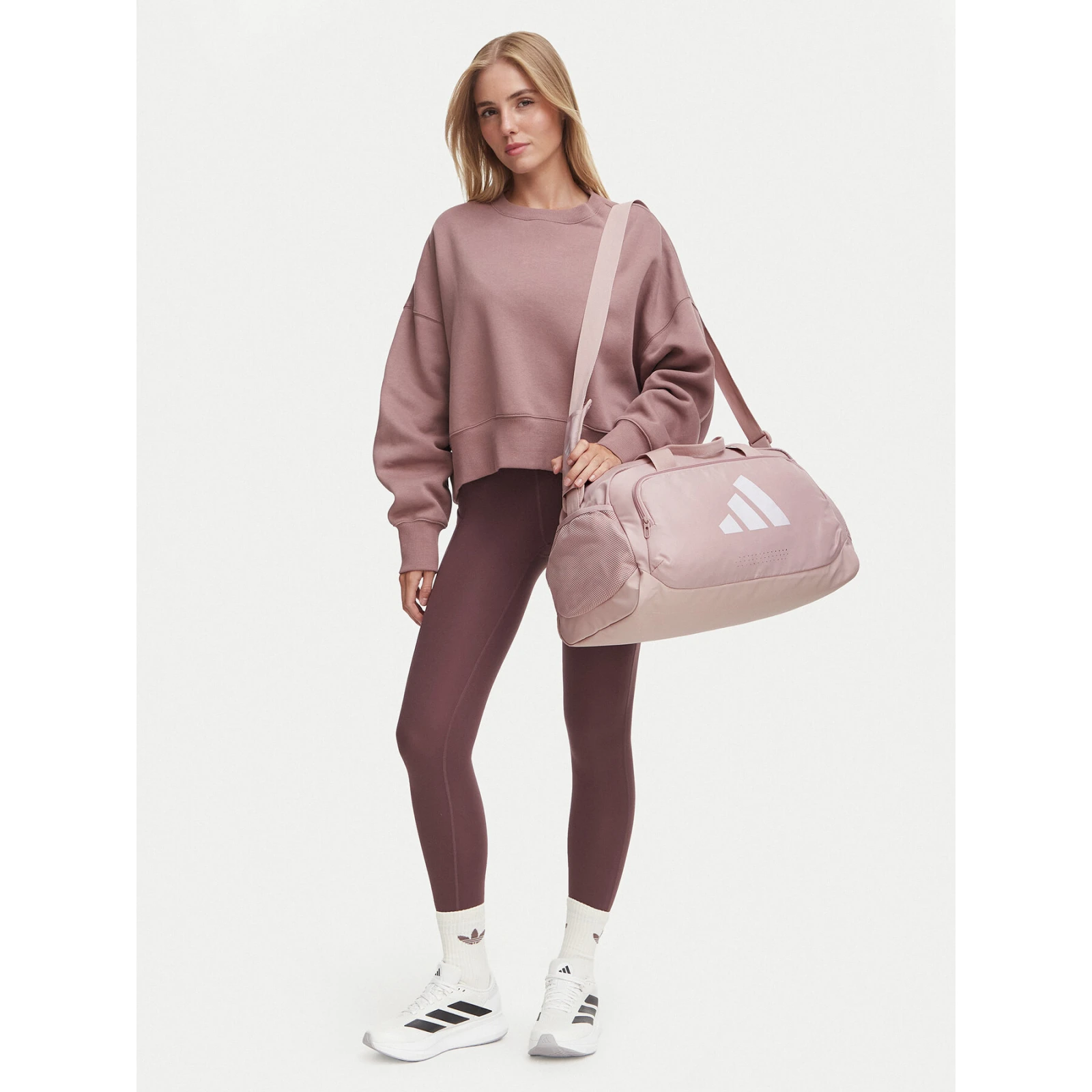 Športna torba adidas Def Gym Bag S KQ5167 Svetlo rožnata · záber 2