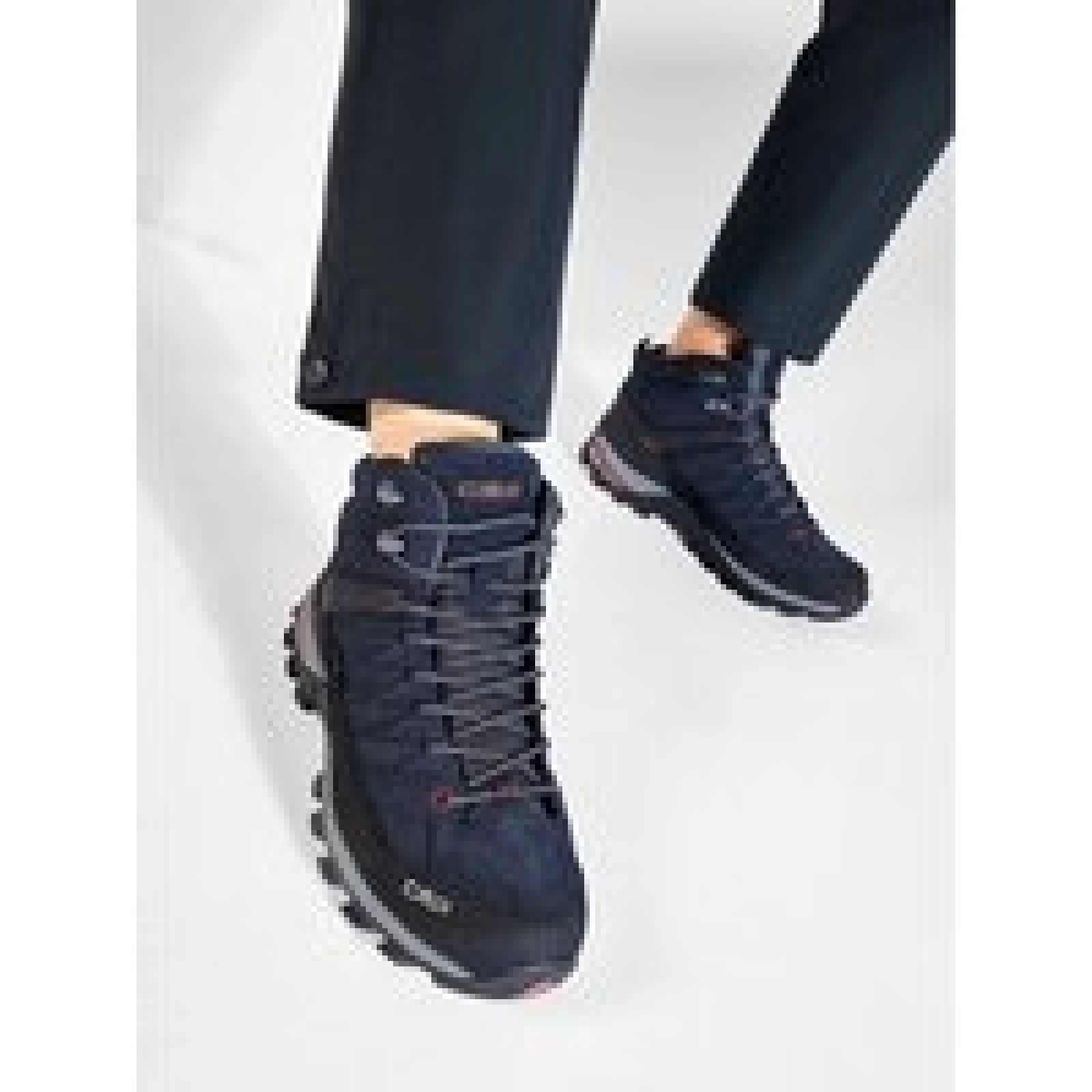 CMP Trekking čevlji Rigel Mid Trekking Shoes Wp 3Q12947 Mornarsko modra - Velikost: 43 | Barva: modrá | Starostna skupina: Odrasli | Spol: Moški · záber 1