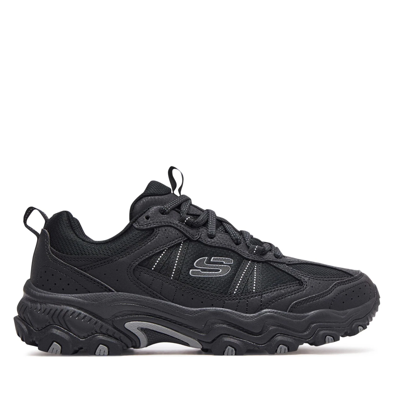 Trekking čevlji Skechers Stamina At 237527 Črna - Velikost: 48,5 | Barva: čierna | Starostna skupina: Odrasli | Spol: Moški · záber 2
