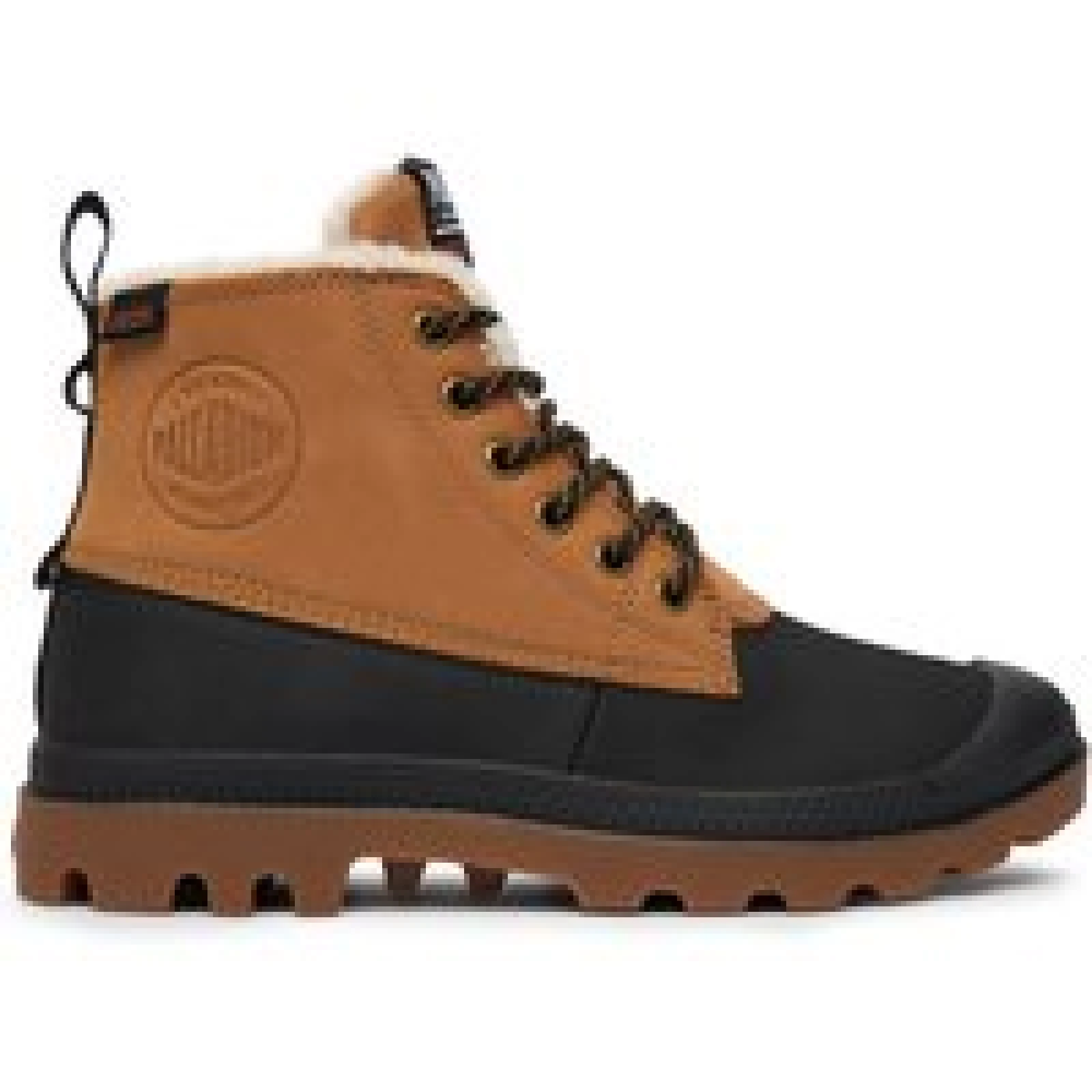 Palladium Pohodni čevlji Pampa Duck Wl Wp+ 79547-254-M Rjava - Velikost: 39 | Barva: hnedá | Starostna skupina: Odrasli | Spol: Unisex · záber 1