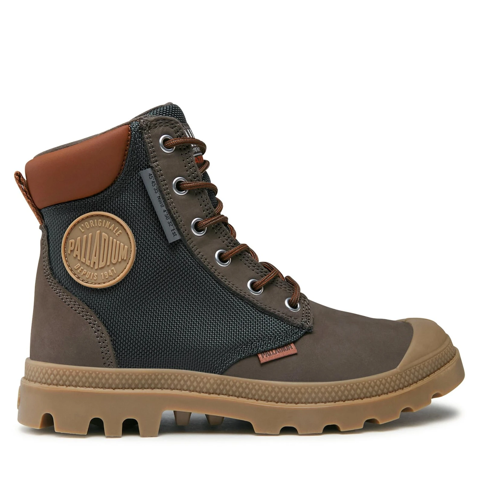 Pohodni čevlji Palladium Pampa Sc Wpn U-S 77235-236-M Rjava - Velikost: 45 | Barva: hnedá | Starostna skupina: Odrasli | Spol: Unisex · záber 2