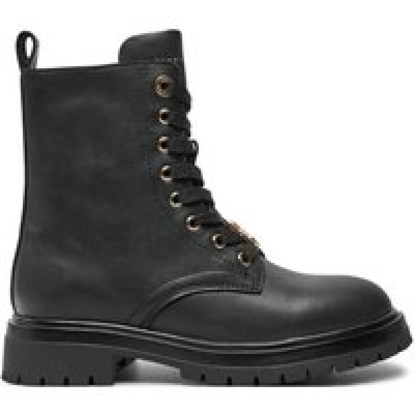 Tommy Hilfiger Pohodni čevlji Lace Up Bootie T3A5-33568-0092 M Črna · záber 1