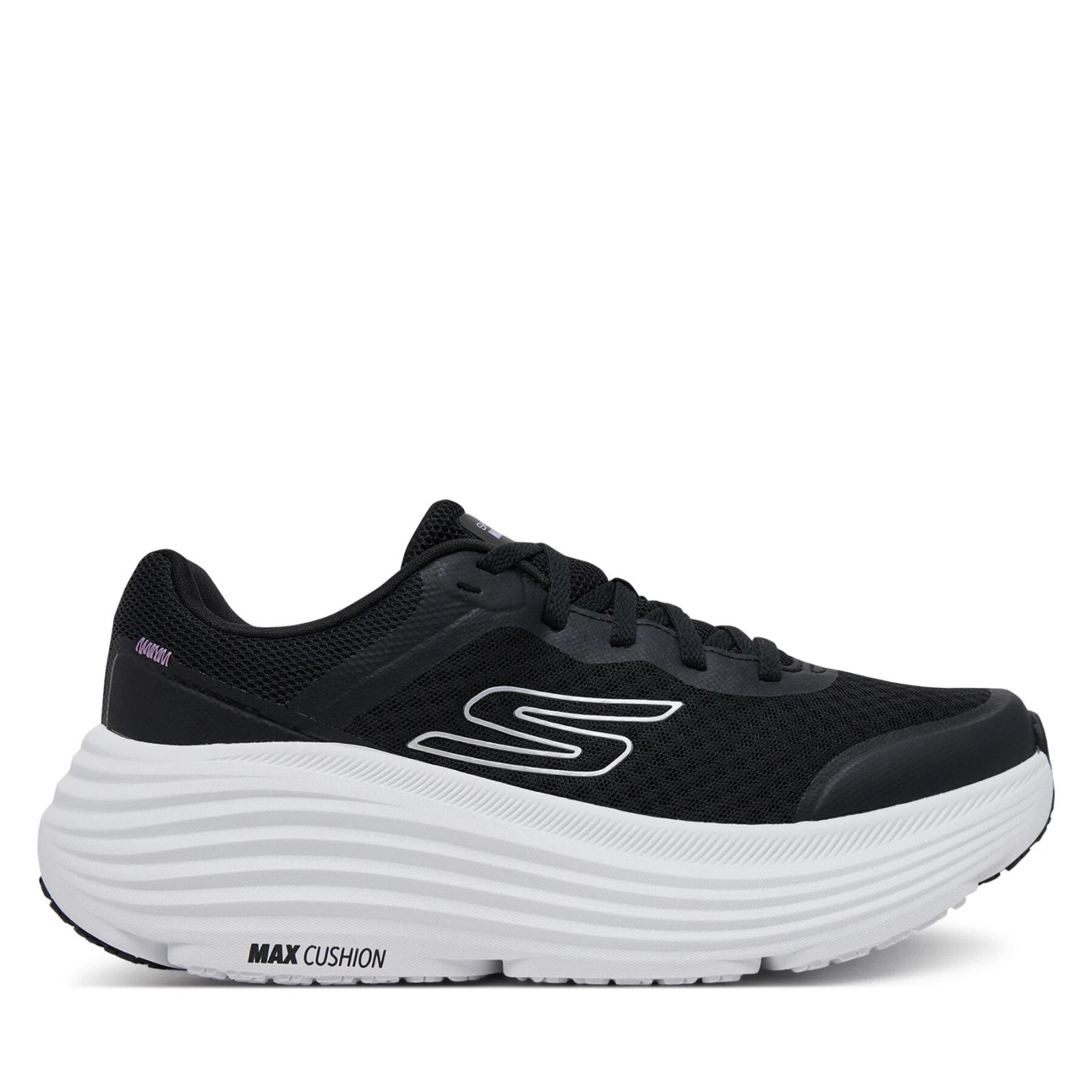 Tekaški čevlji Skechers Max Cushioning Endeavour 129470/BKW Črna - Velikost: 41 | Barva: čierna | Starostna skupina: Odrasli | Spol: Ženski · záber 2