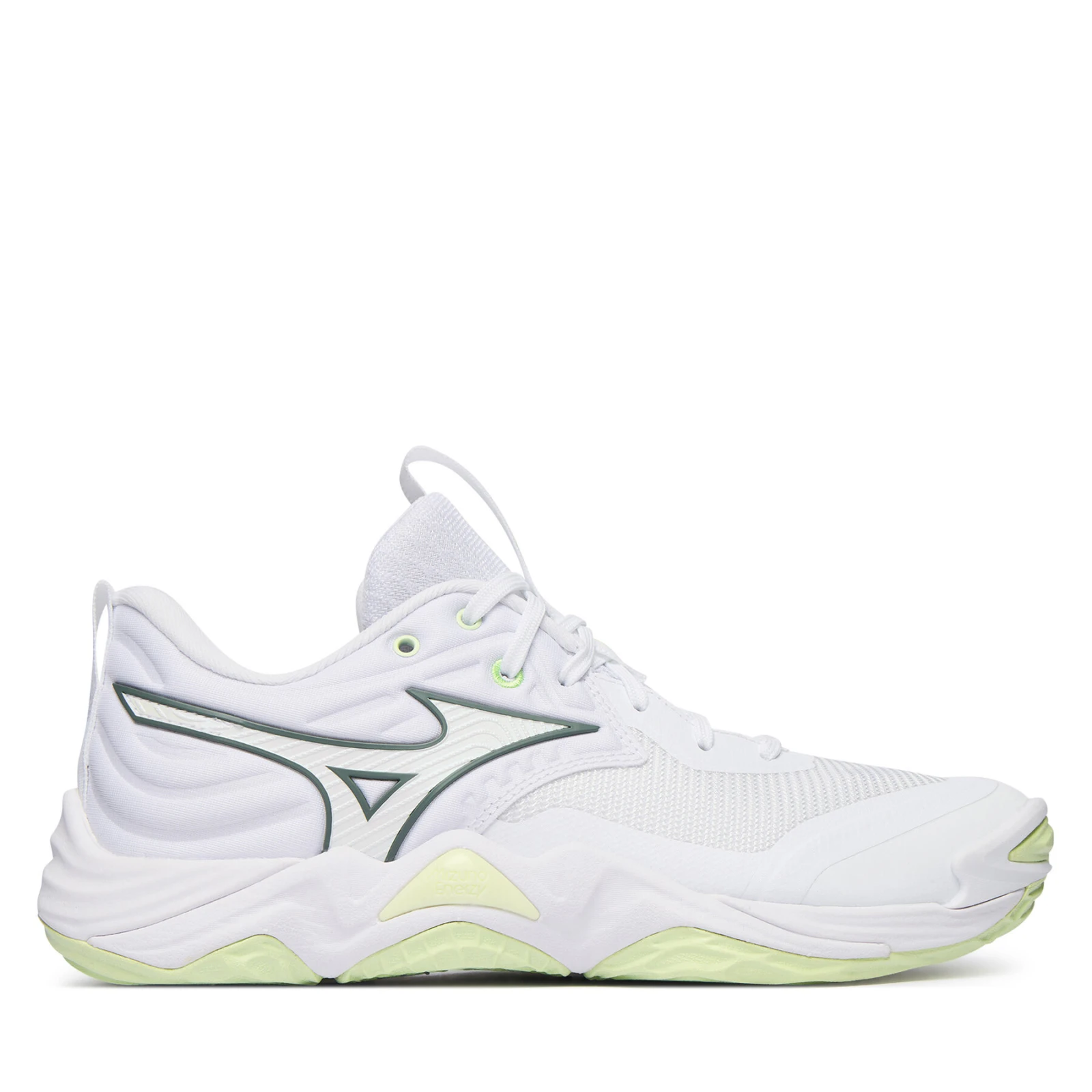 Čevlji za športe v zaprtih prostorih Mizuno Wave Momentum Elite V1GC2512 Bela · záber 2