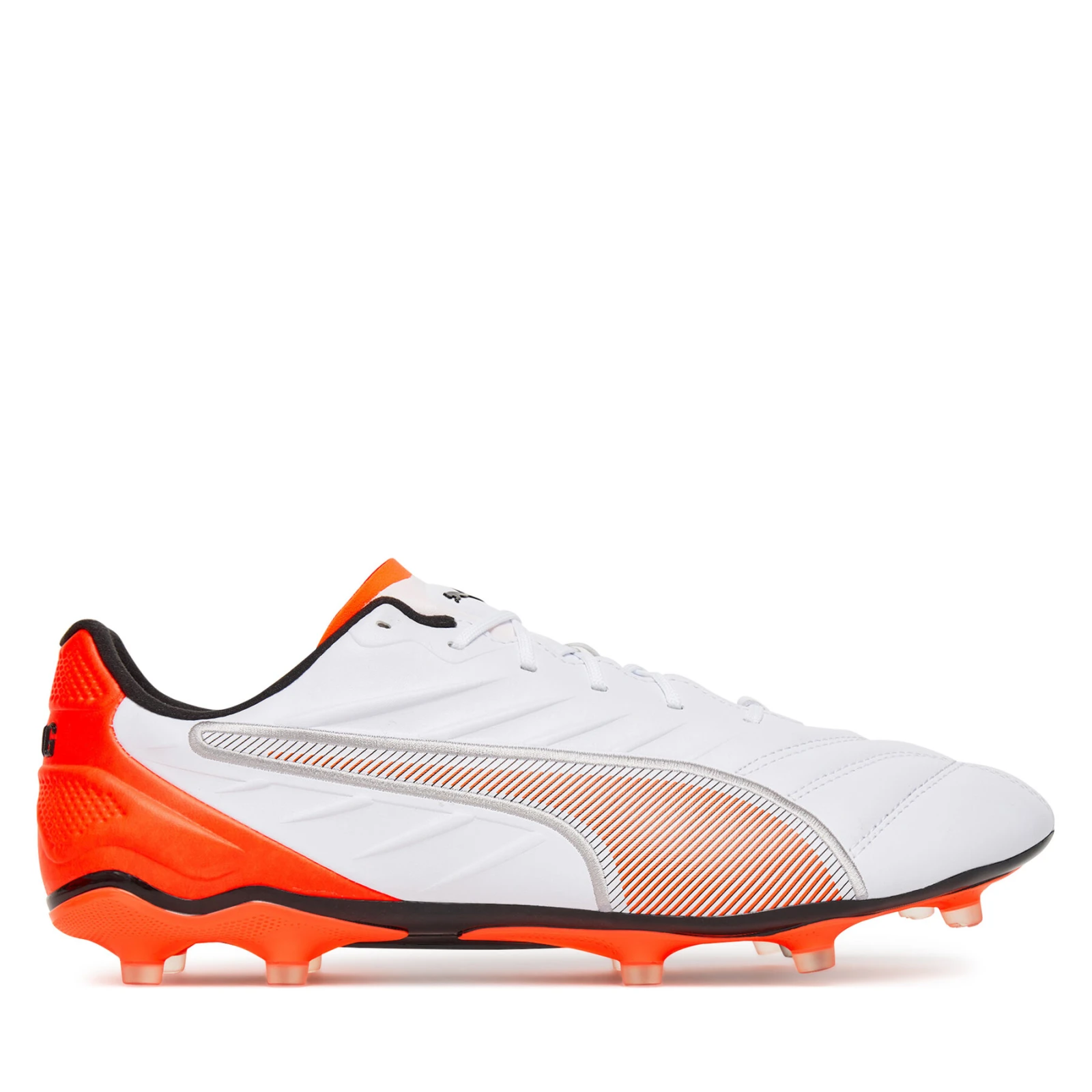 Čevlji za nagomet Puma King Pro Fg/Ag 108828 01 Bela · záber 2