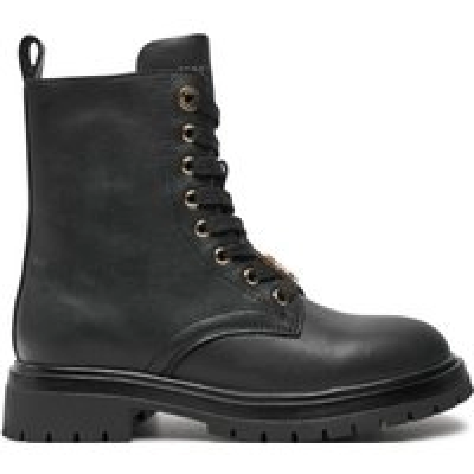 Pohodni čevlji Tommy Hilfiger Lace Up Bootie T3A5-33568-0092 M Črna - Velikost: 32 | Barva: čierna | Starostna skupina: Odrasli | Spol: Ženski · záber 1