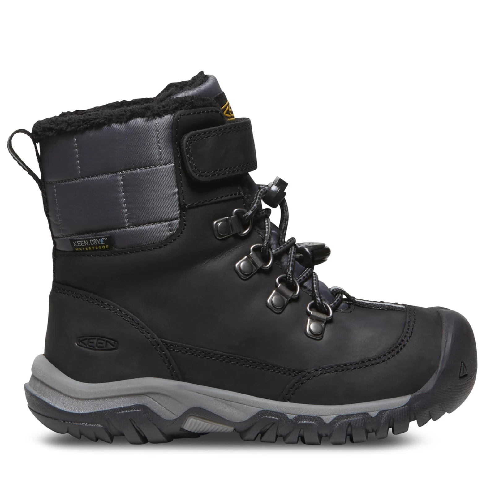 Trekking čevlji Keen Kanibou Wp 1028084-10 Siva · záber 2