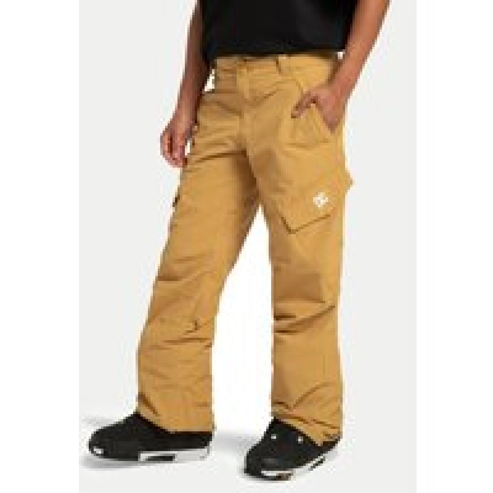 DC Shoes Hlače za snowborad Nonchalant ADJTP03023 Rumena Regular Fit · záber 1