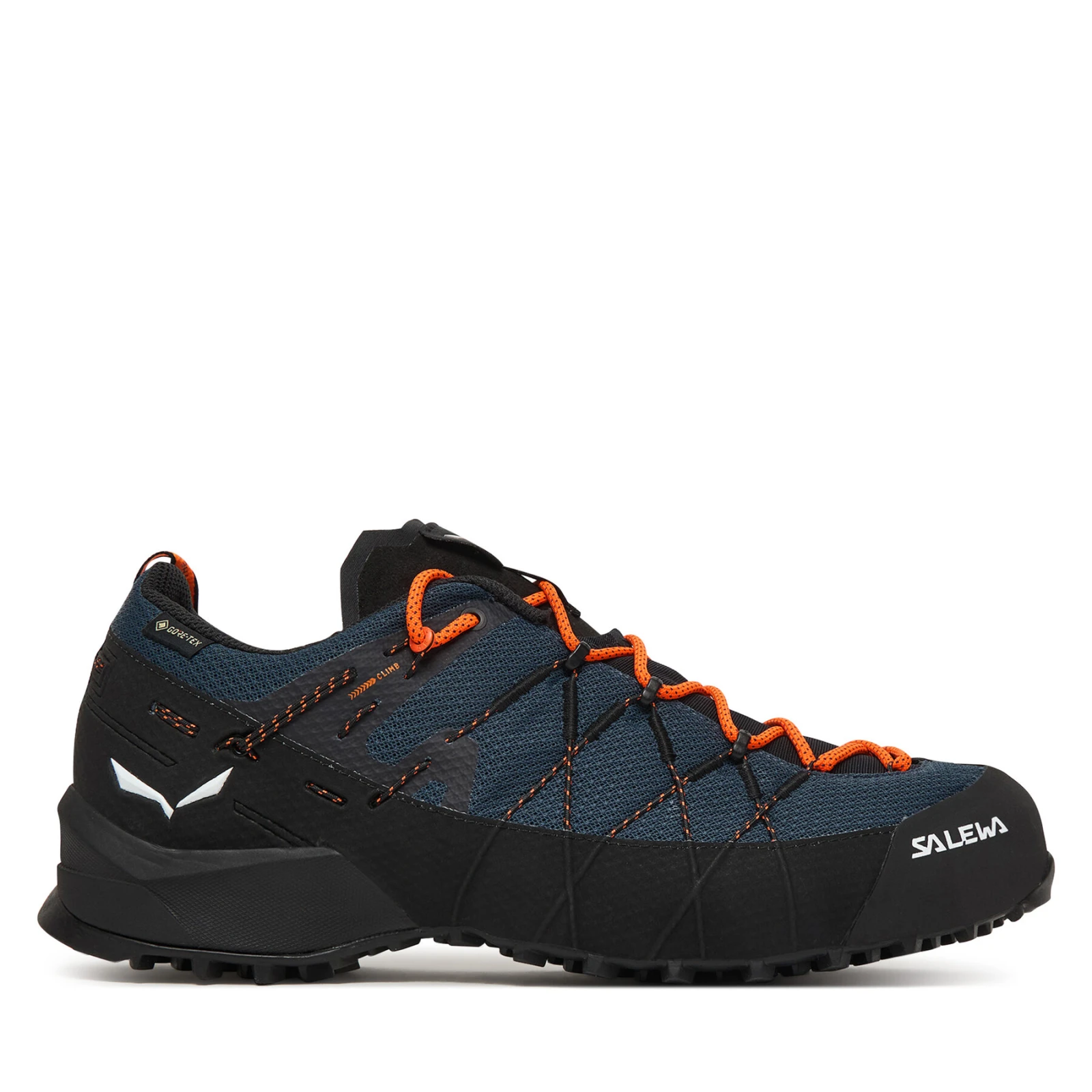 Trekking čevlji Salewa Wildfire 2 Gtx M 61414 Mornarsko modra - Velikost: 41 | Barva: modrá | Starostna skupina: Odrasli | Spol: Moški · záber 2