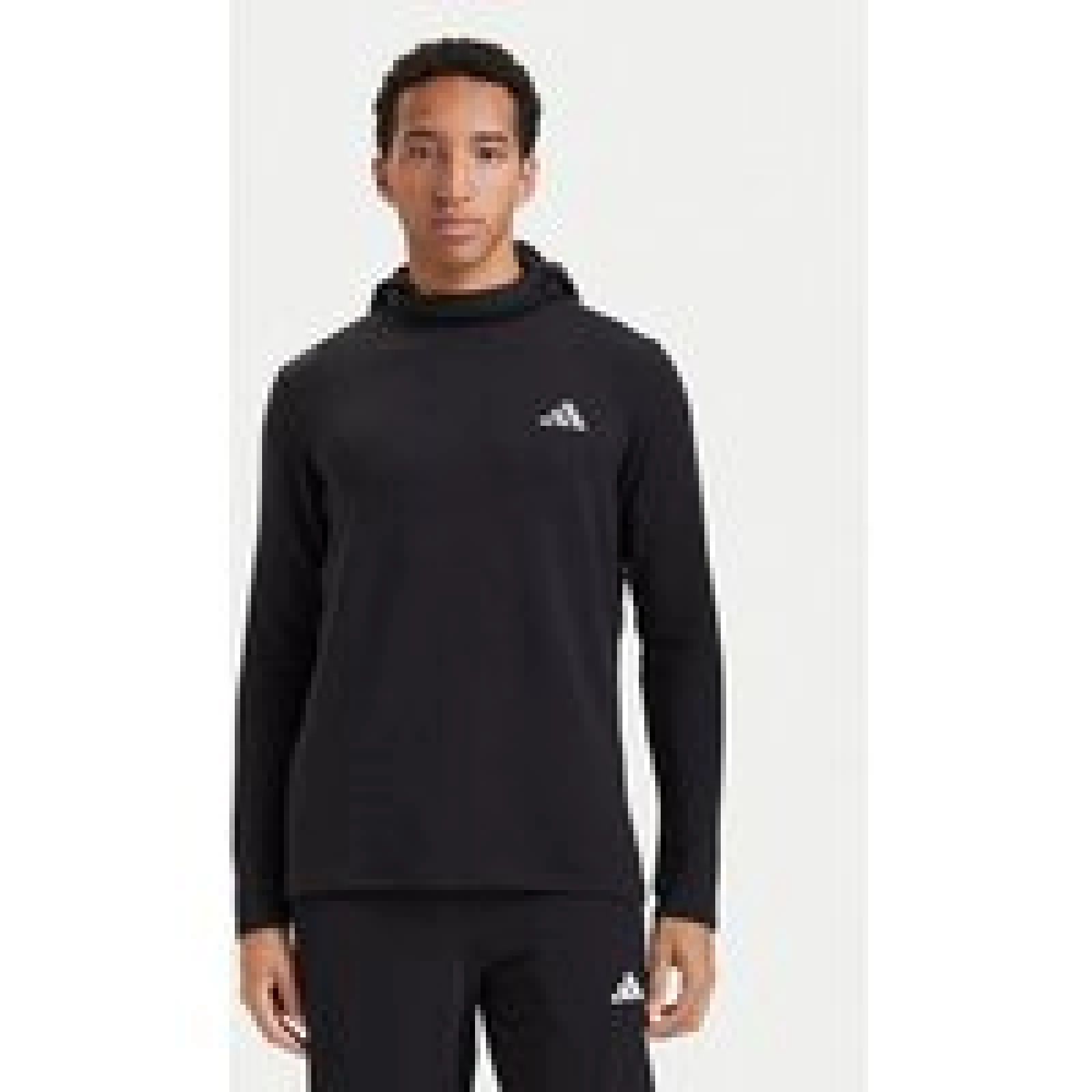 adidas Športna jopa Adi365 Running Essentials Winterized KV4279 Črna Slim Fit · záber 1