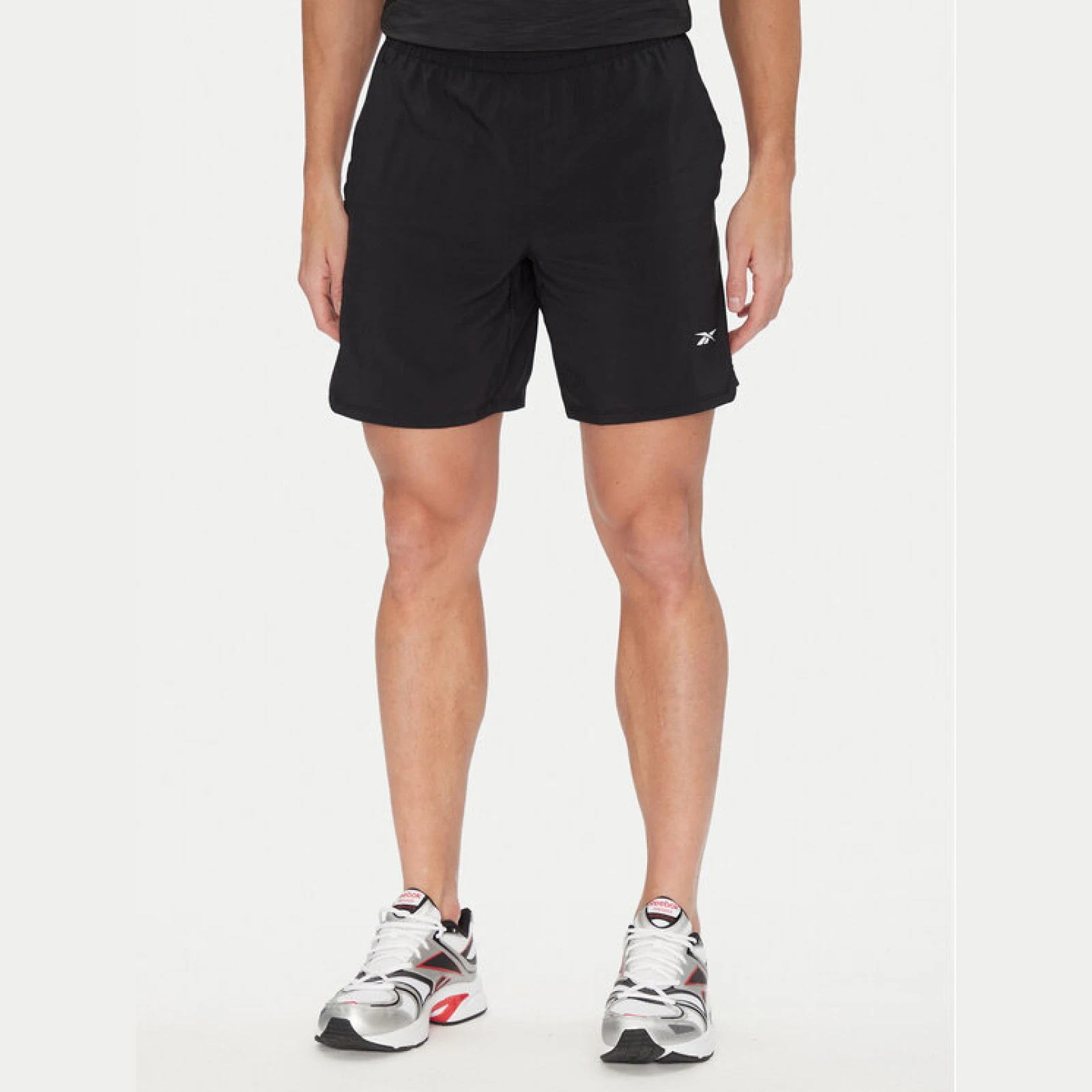 Reebok Športne kratke hlače 112634 Črna Regular Fit · záber 5