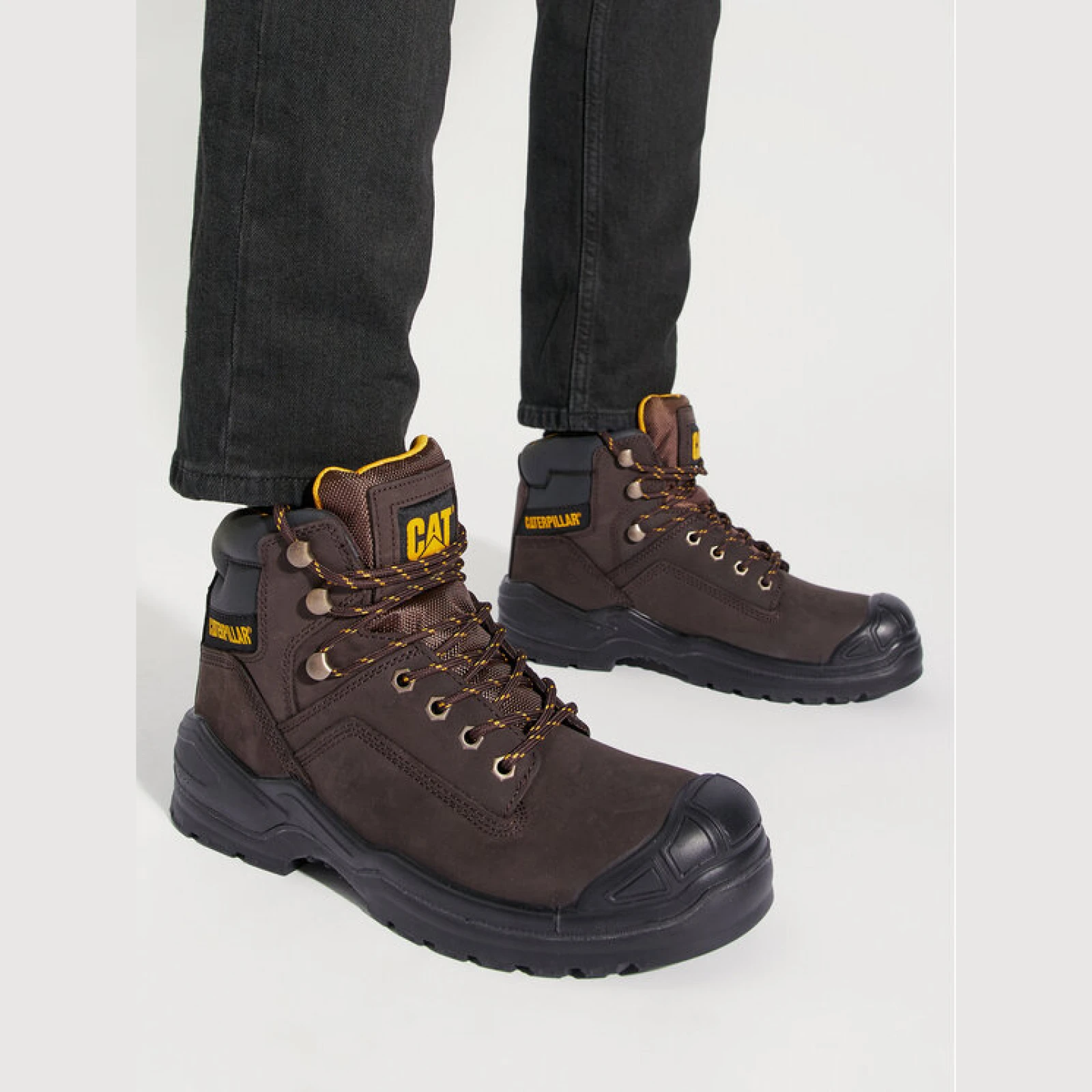 CAT Footwear Pohodni čevlji Striver Bump St S3 P725098 Rjava - Velikost: 44 | Barva: hnedá | Starostna skupina: Odrasli | Spol: Moški · záber 2