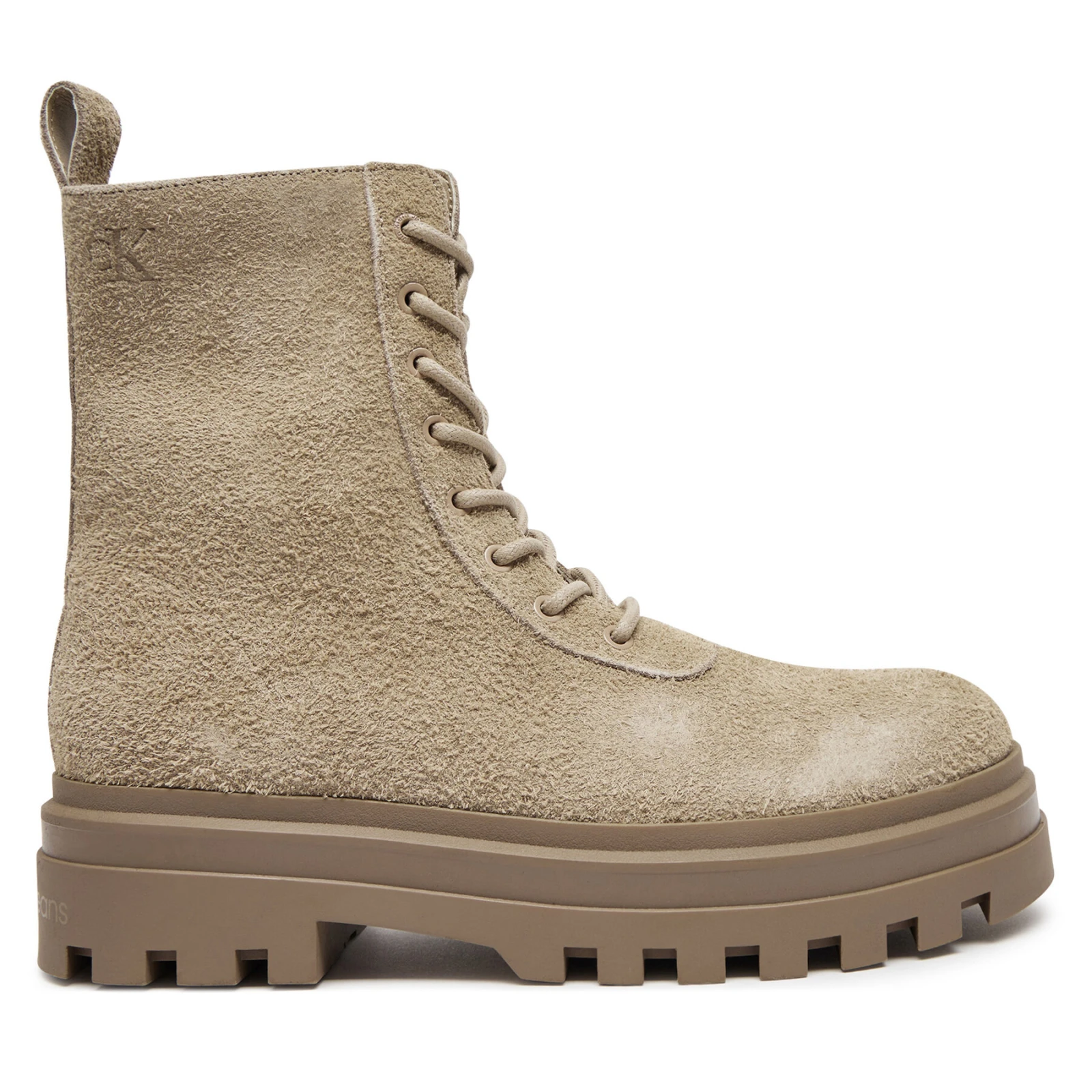Pohodni čevlji Calvin Klein Jeans Lugged Lace Zip Boot Oxf Hr Su YM0YM01068 Bež · záber 2