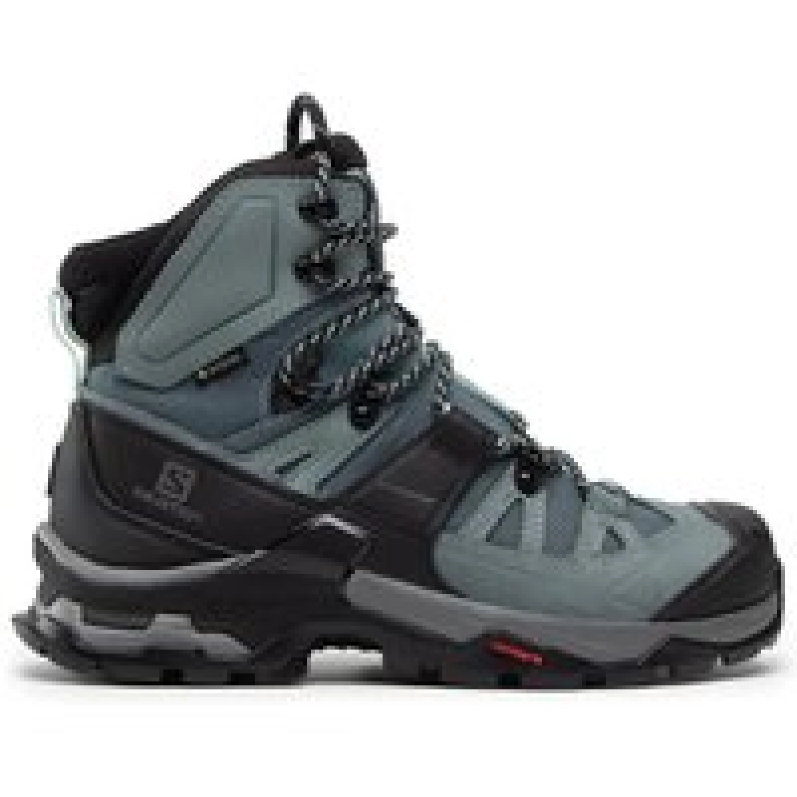 Trekking čevlji Salomon Quest 4 Gtx W GORE-TEX 413870 Modra - Velikost: 37 ⅓ | Barva: modrá | Starostna skupina: Odrasli | Spol: Ženski · záber 1