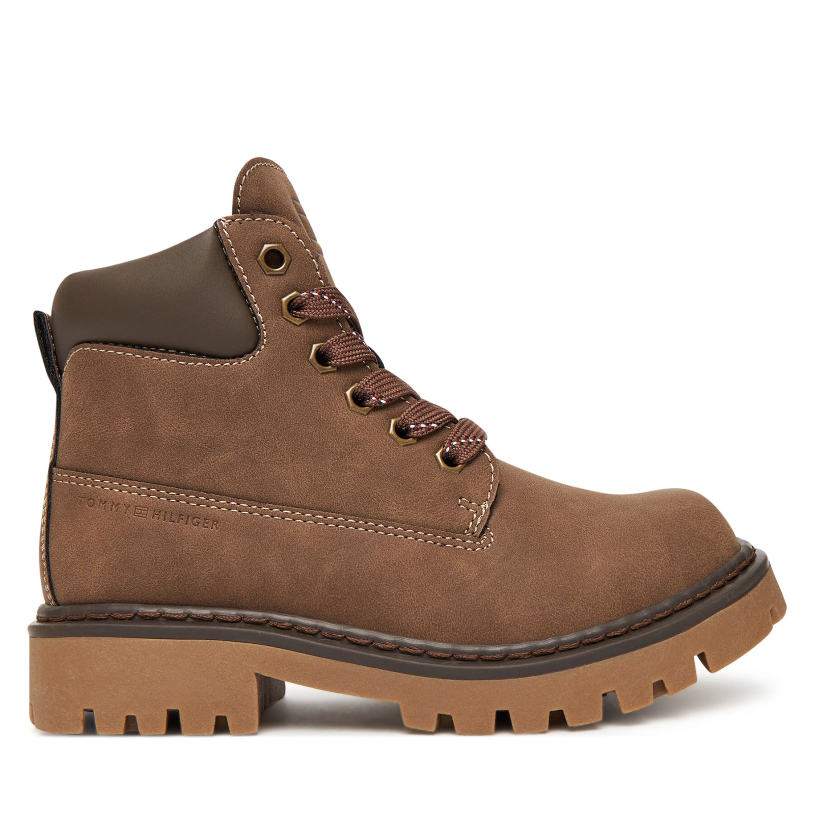 Pohodni čevlji Tommy Hilfiger T3X5-34125-1269509 S Rjava · záber 2