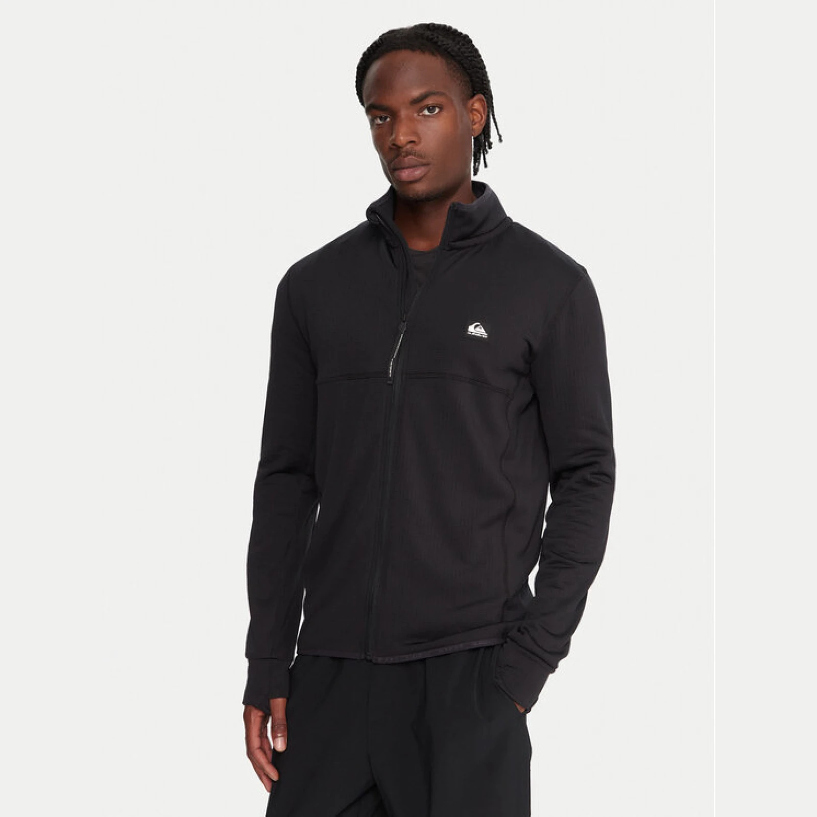 Quiksilver Športna jopa Steep Point EQYPF03078 Zelena Slim Fit · záber 2