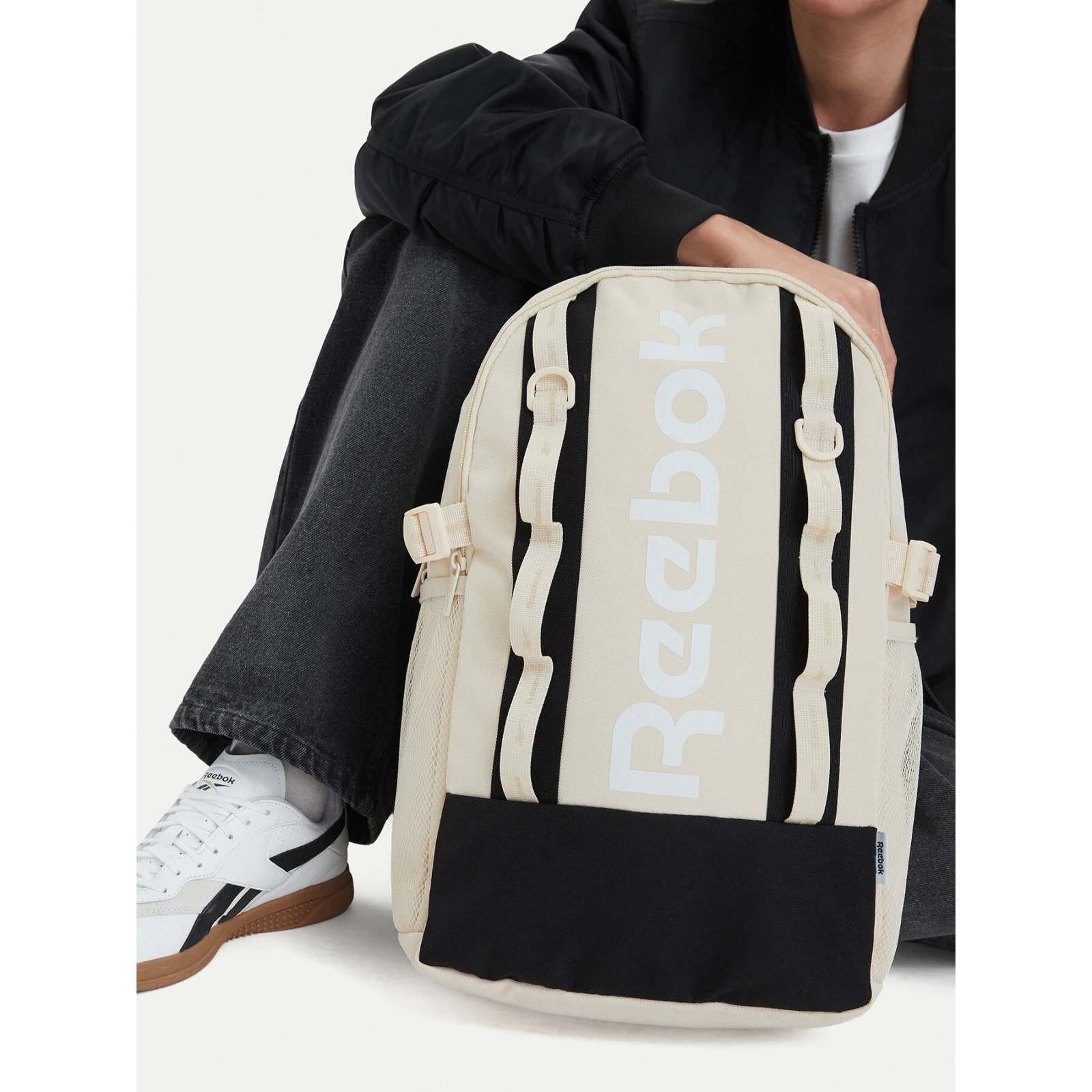 Nahrbtnik Reebok CWBEO-RBK-M-004-10 Svetlo bež · záber 2