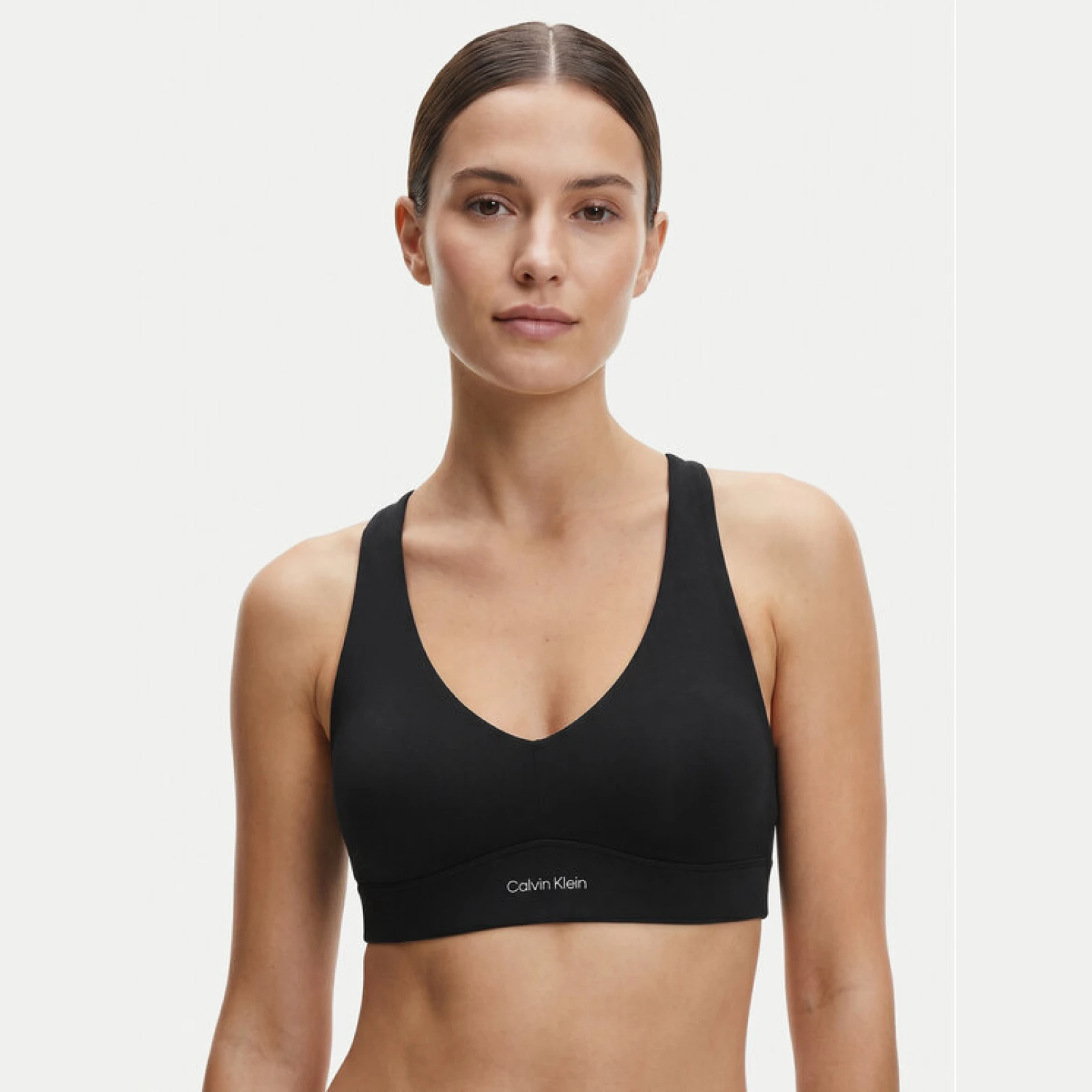 Calvin Klein Performance Špotni nedrček LVGWF5K147 Črna - Velikost: S | Barva: čierna | Starostna skupina: Odrasli | Spol: Ženske · záber 2