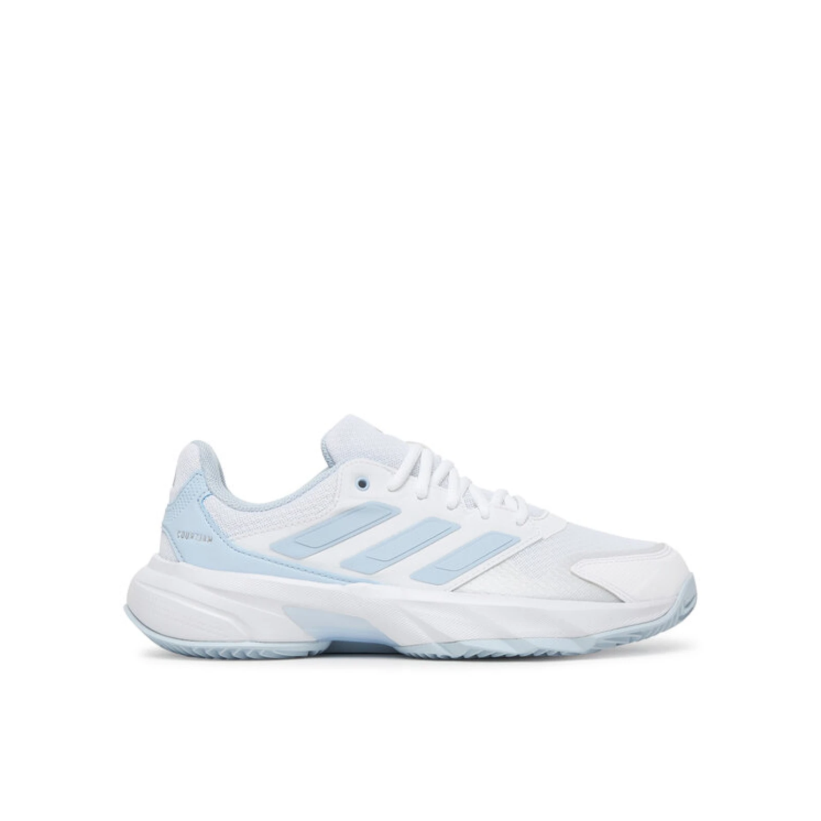 adidas Čevlji za tenis Courtjam Control 3 KI3443 Bela · záber 2