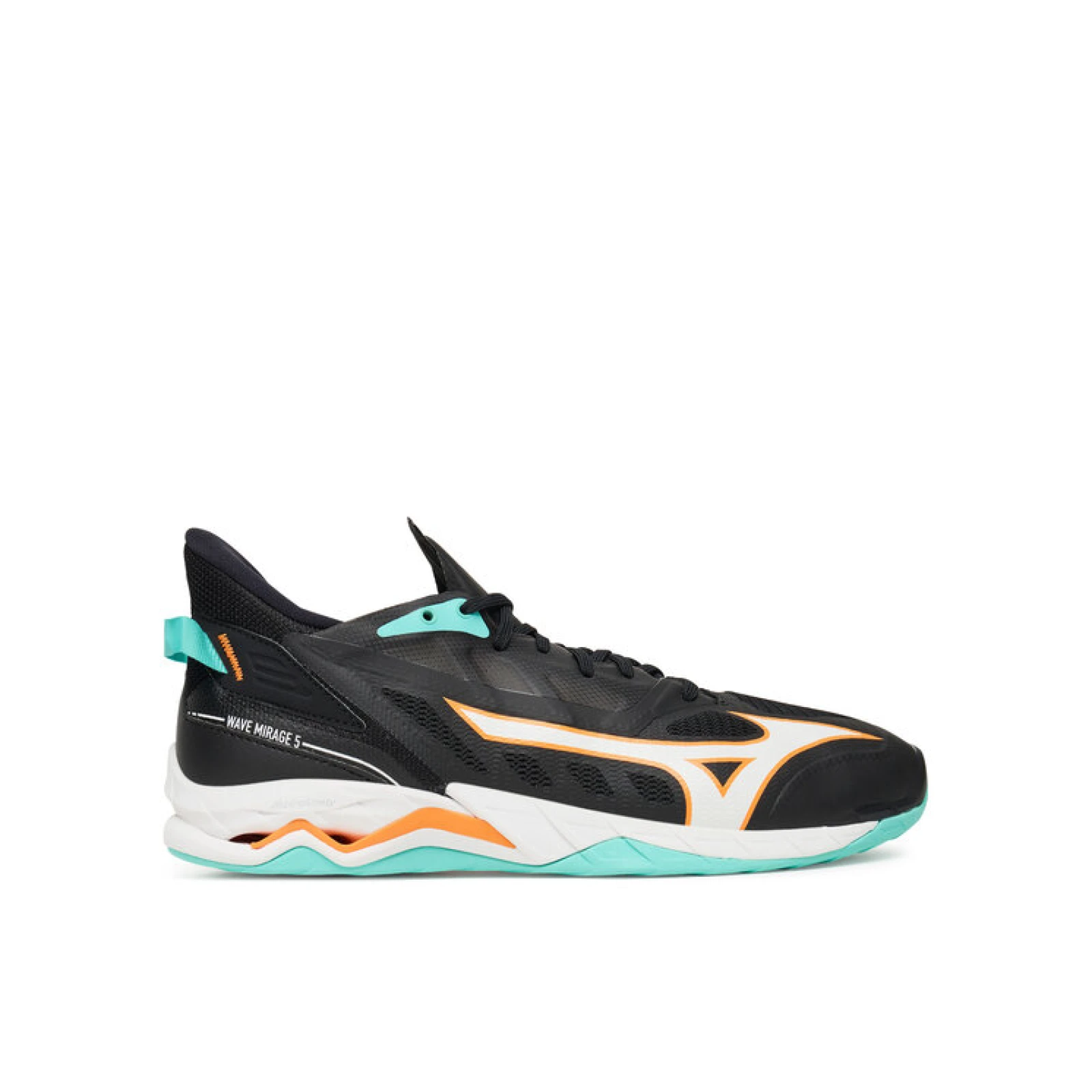 Mizuno Čevlji za športe v zaprtih prostorih Wave Mirage 5 X1GA2350 Oranžna · záber 2