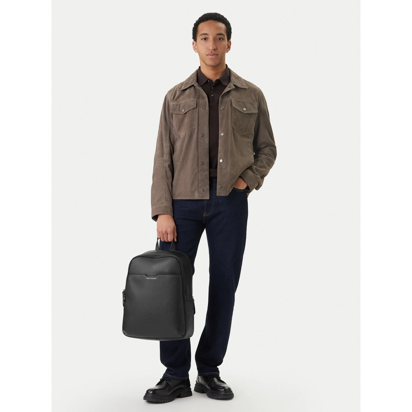 Nahrbtnik Armani Exchange XM002582 AF22651 UC001 Črna · záber 2