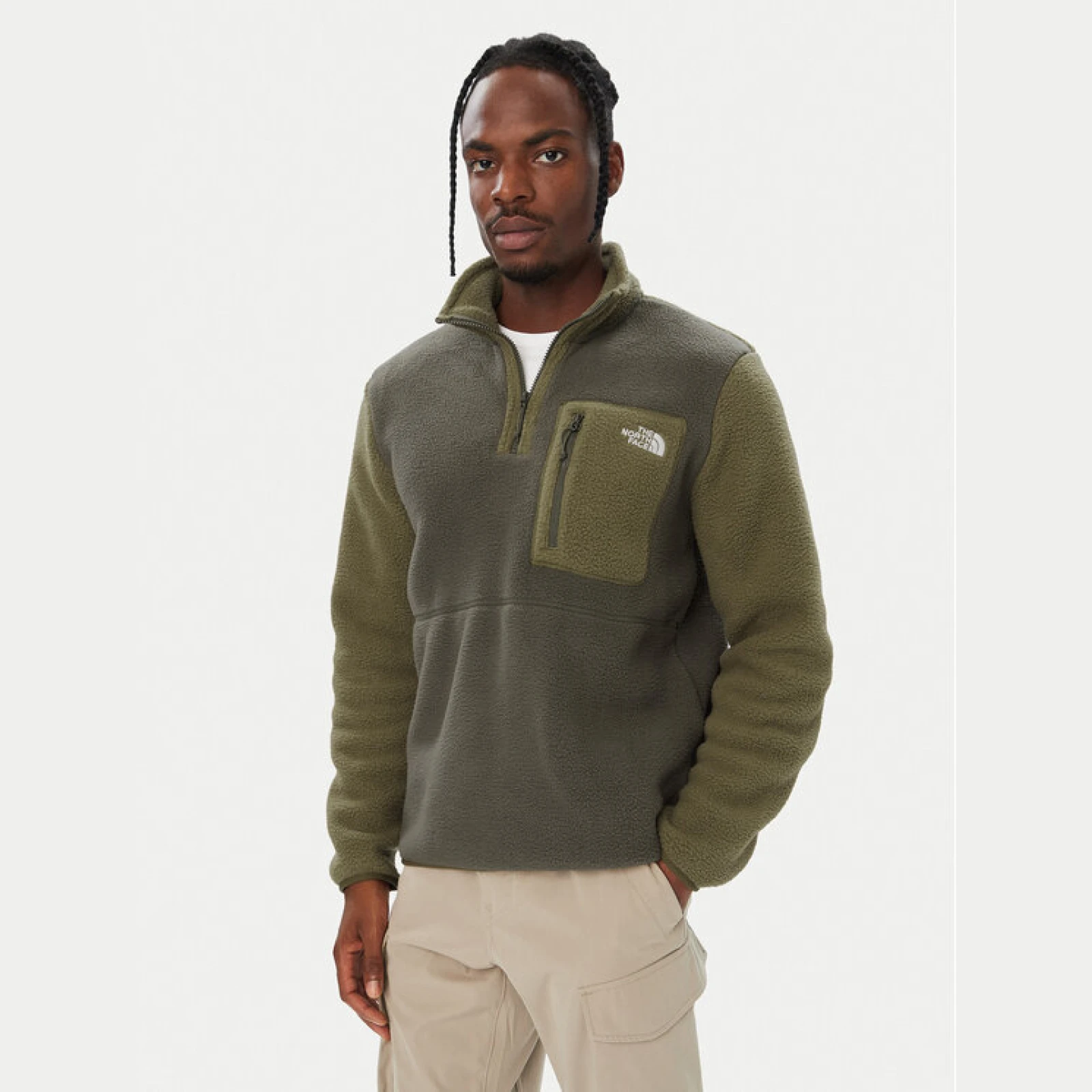 The North Face Flis Yumiori NF0A883S Rjava Regular Fit · záber 4